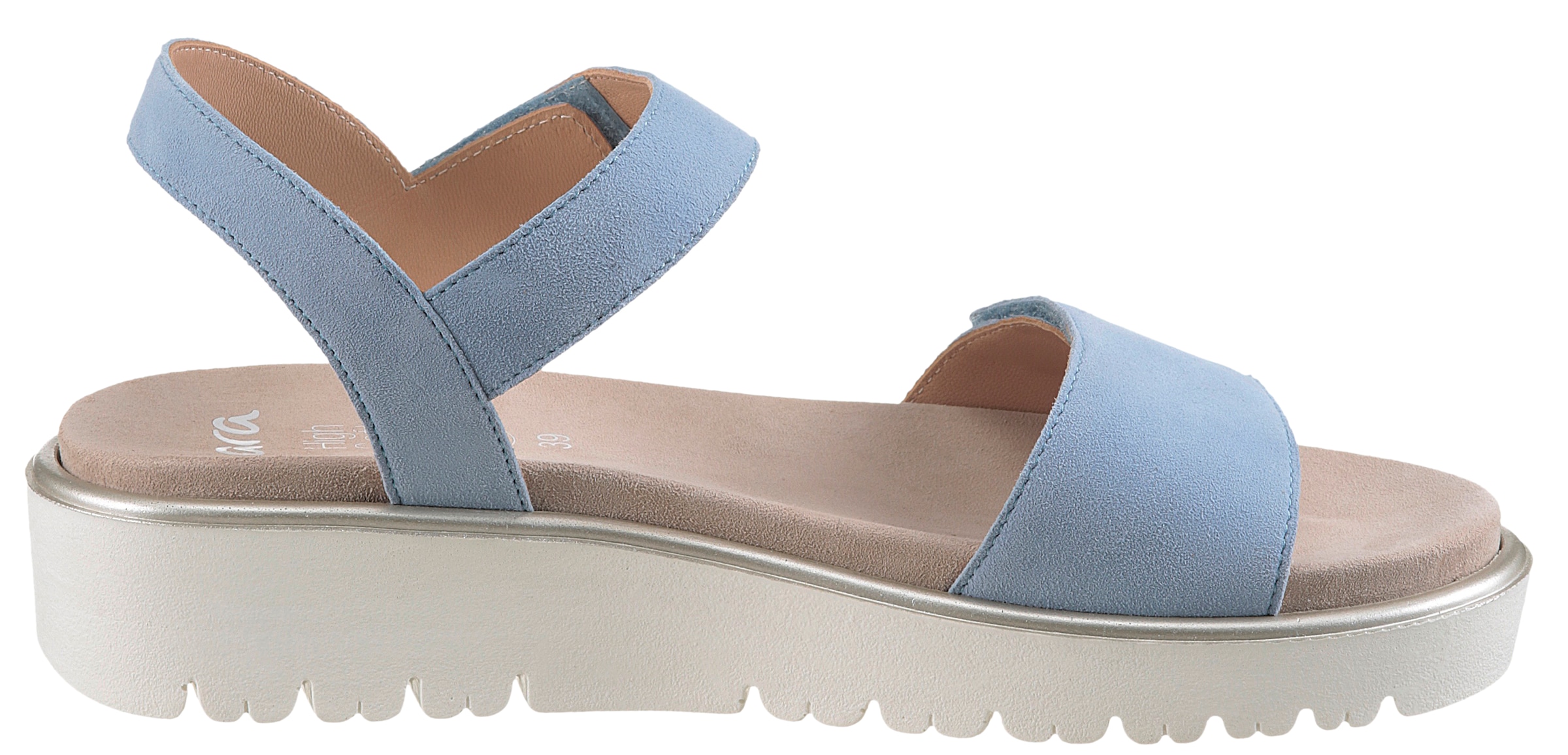 Ara Keilsandalette »BILBAO«, Keilsandale, Sommerschuh, Komfortschuh in G-Weite