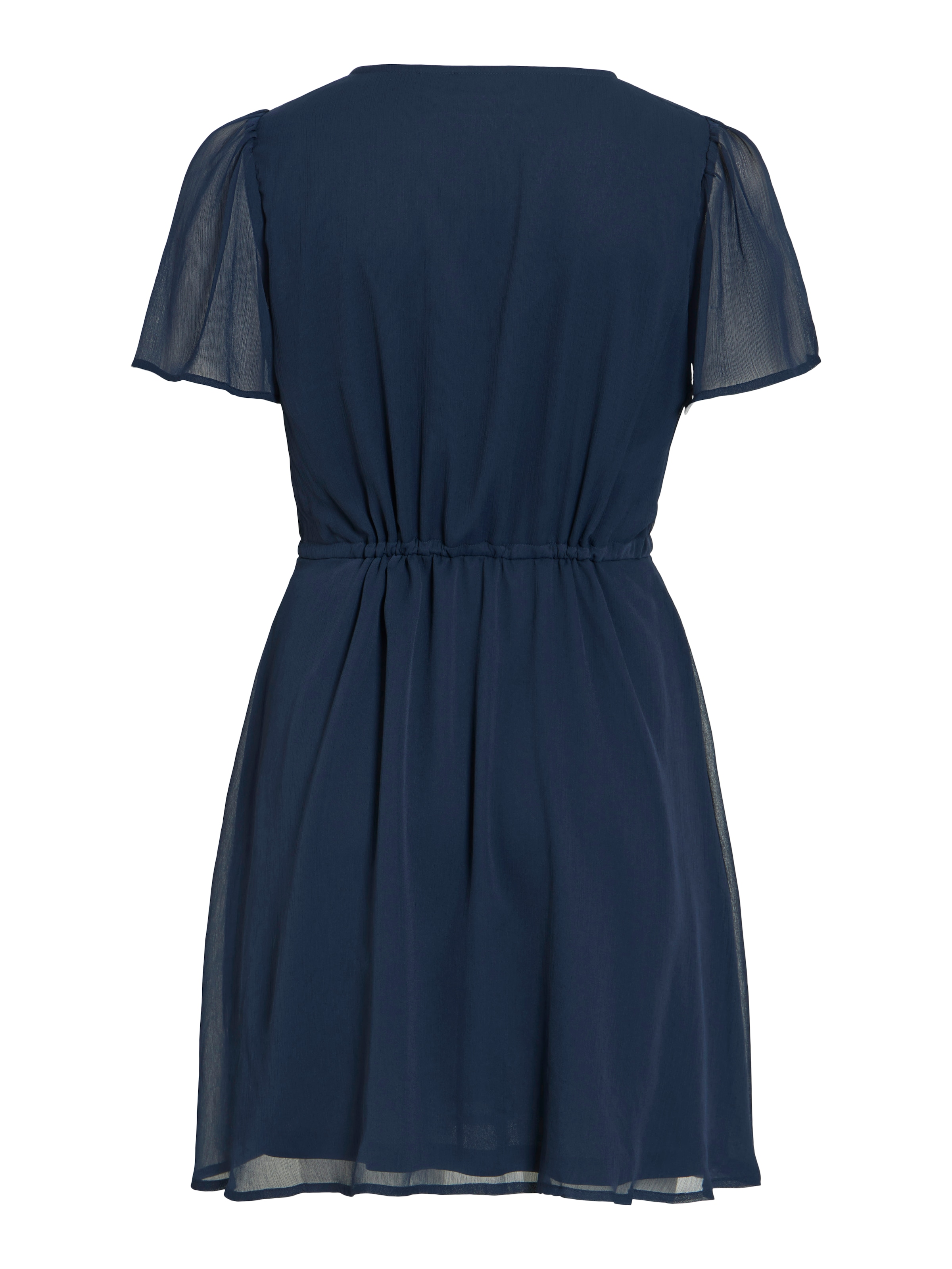 Vila Minikleid »VIFALIA V-NECK S/S SHORT DRESS- NOOS« Sommerkleid,