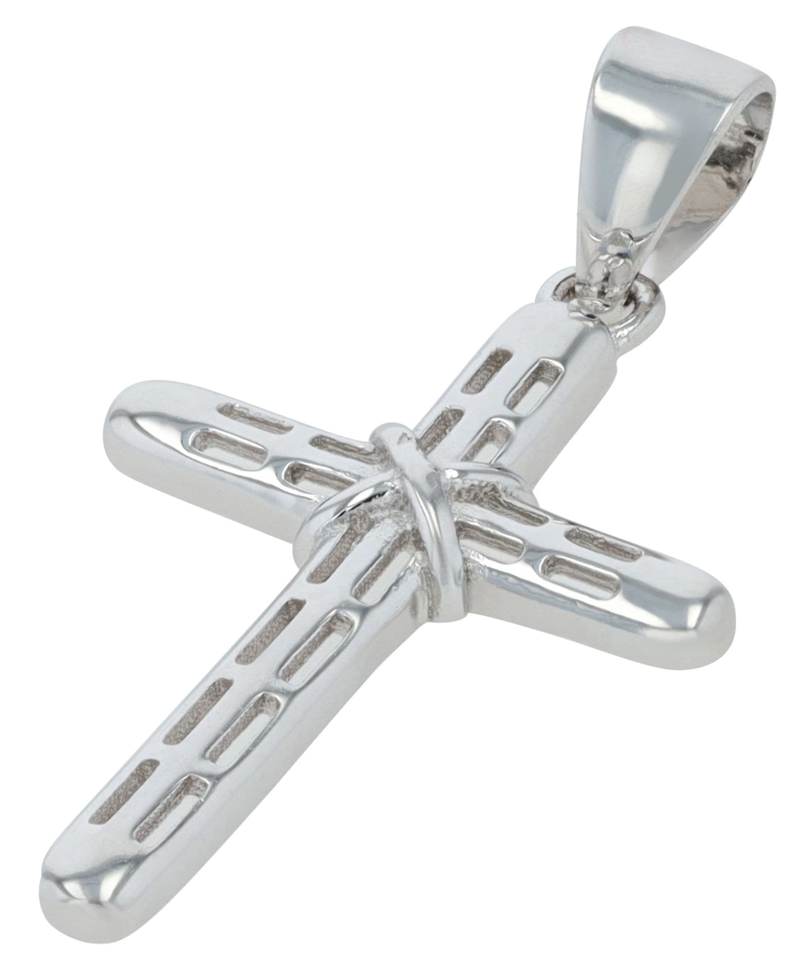 Adelia´s Kreuzanhänger »Unisex Anhänger ¿ Kreuz Kreuzanhänger aus 925 Silber«