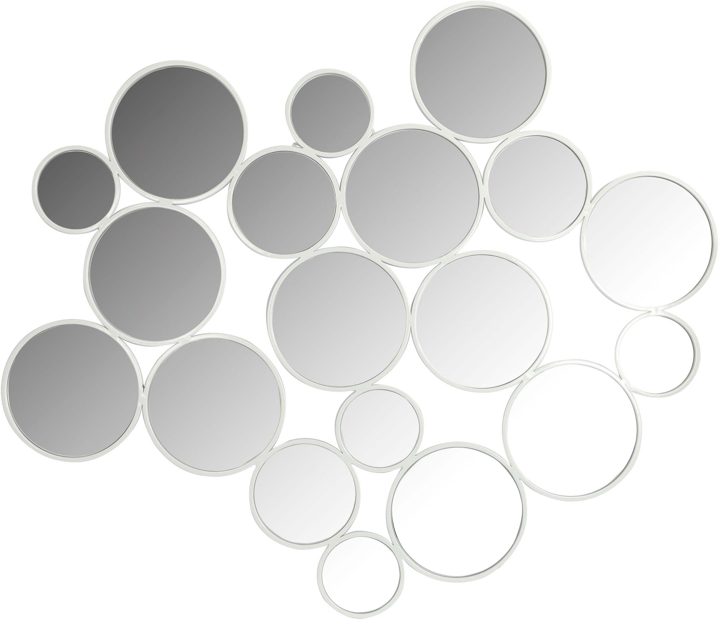 OTTO home Dekospiegel »Malisa« Wandspiegel aus 19 Elementen, modern, glamourös