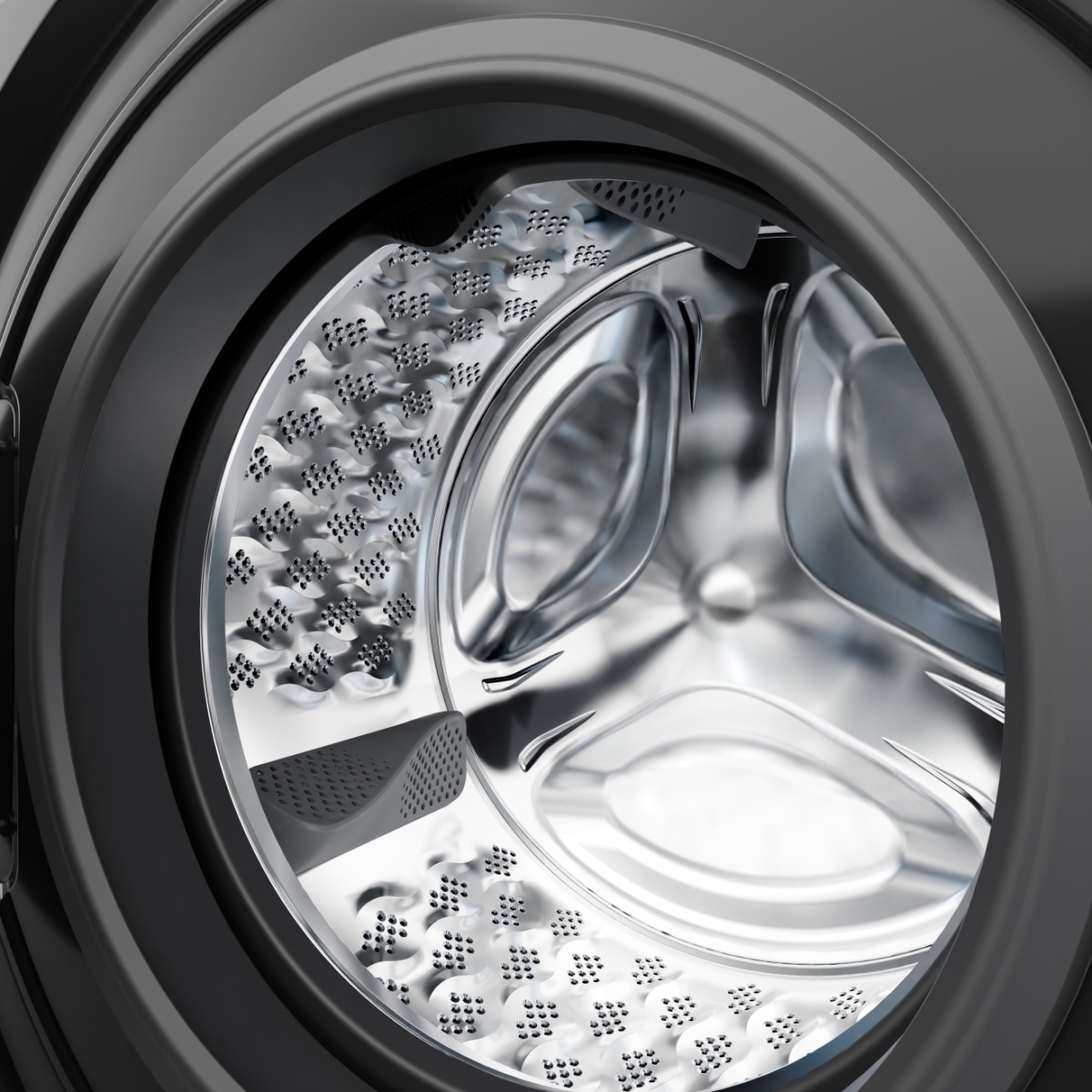 GORENJE Waschmaschine G400 »W53G494A1P1B« 9 kg 1400 U/min selbstreinigende Waschmittelschublade, FastWash