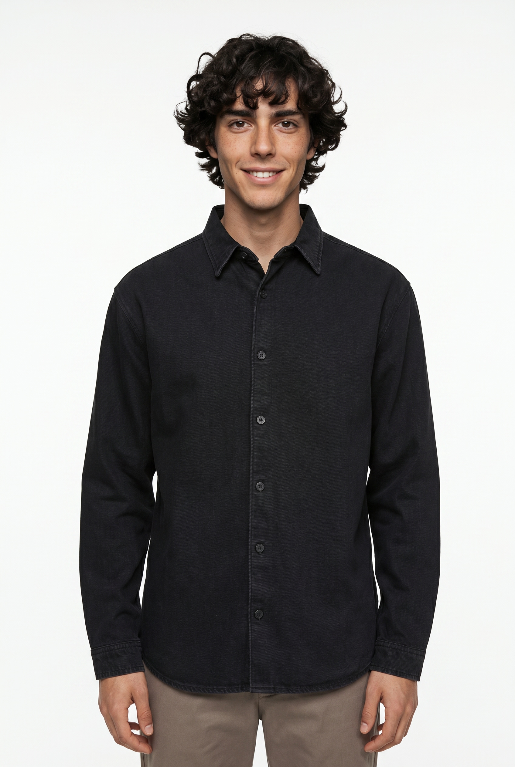 Jack & Jones Langarmhemd »JORNORREBRO DENIM SHIRT LS SN«