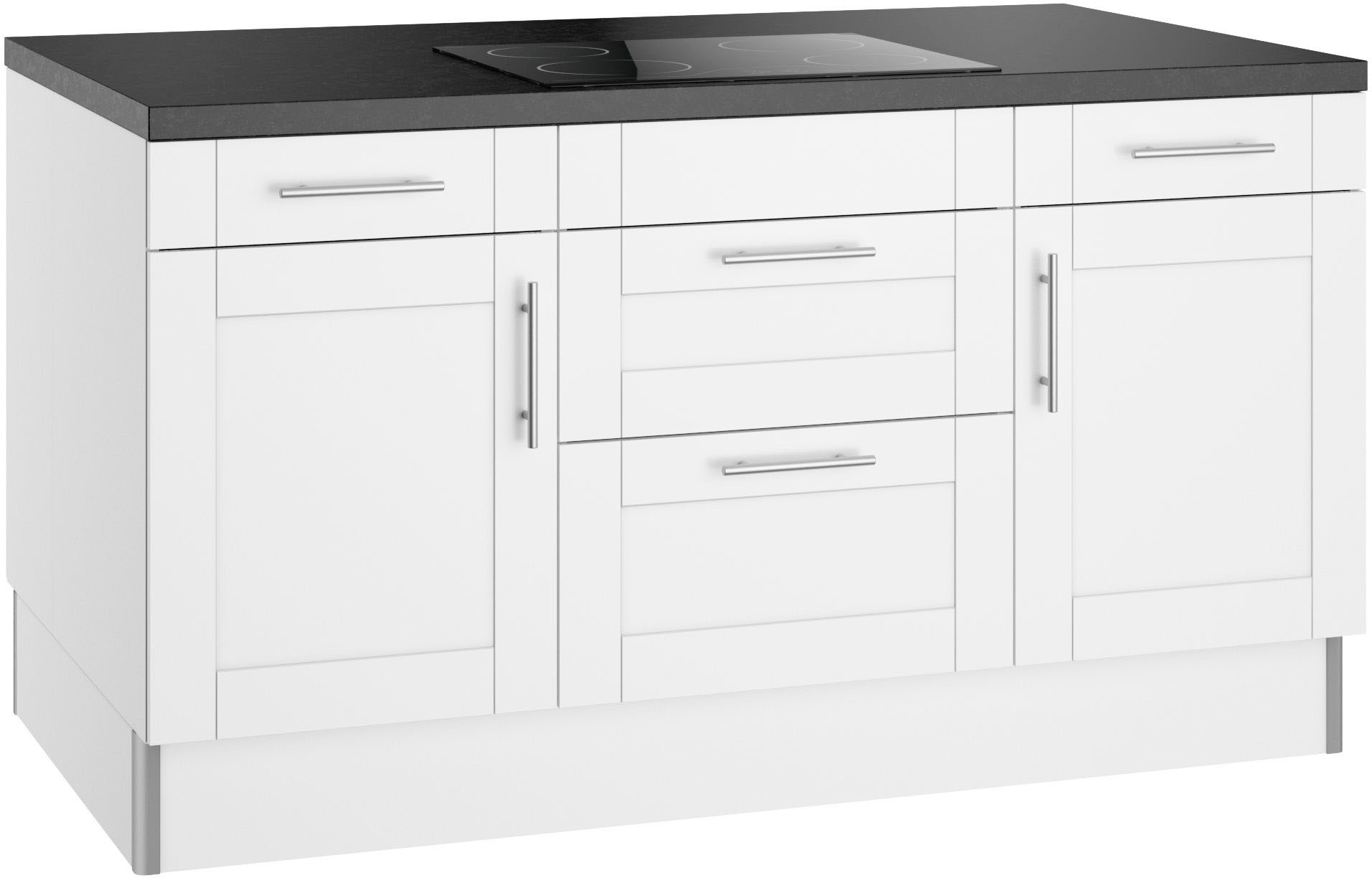OPTIFIT Küche »Ahus«, 160 x 95 cm breit, Soft Close Funktion