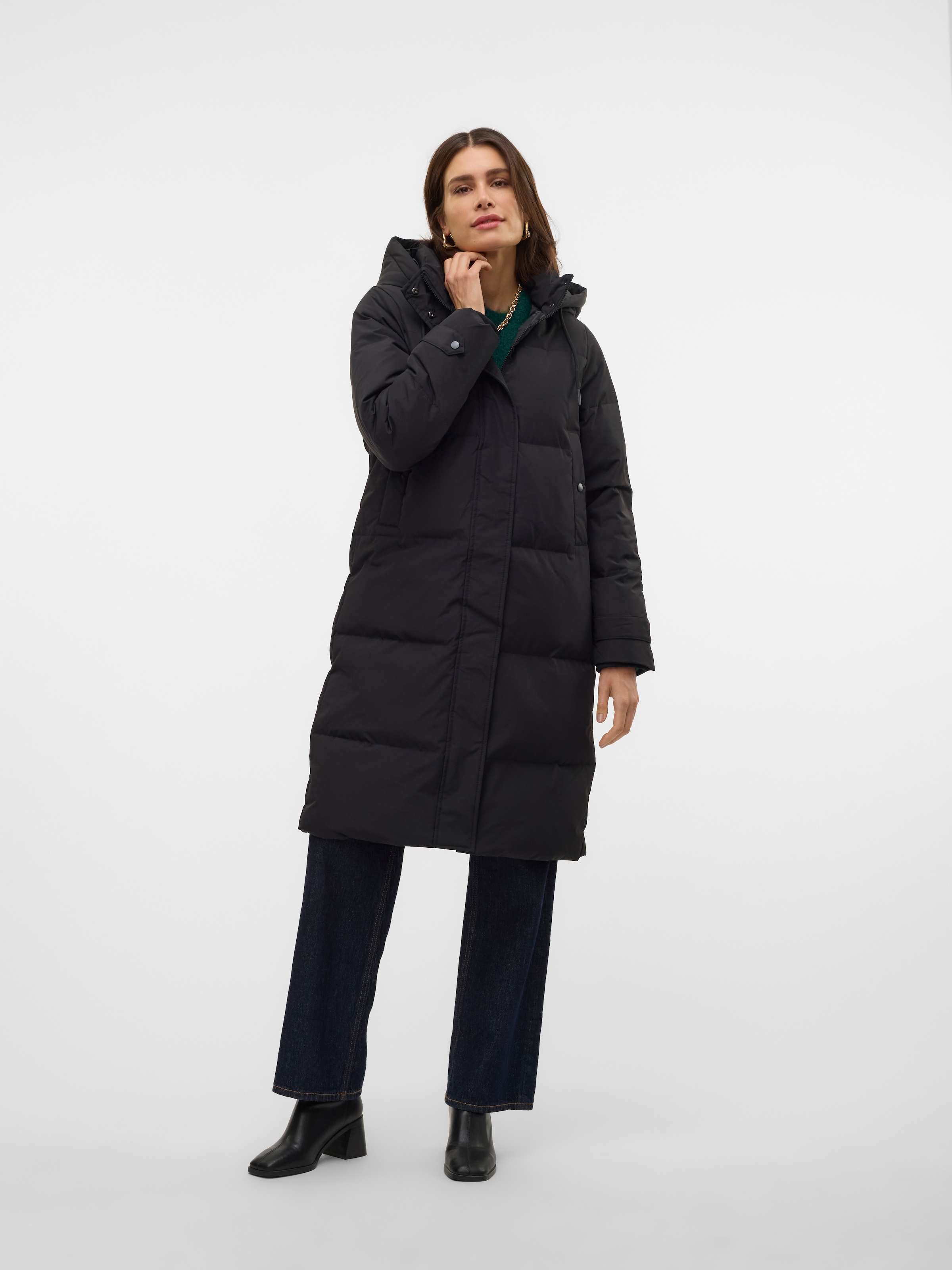 Vero Moda Steppmantel »VMLEONIEANNE LONG DOWN COAT GA NOOS«