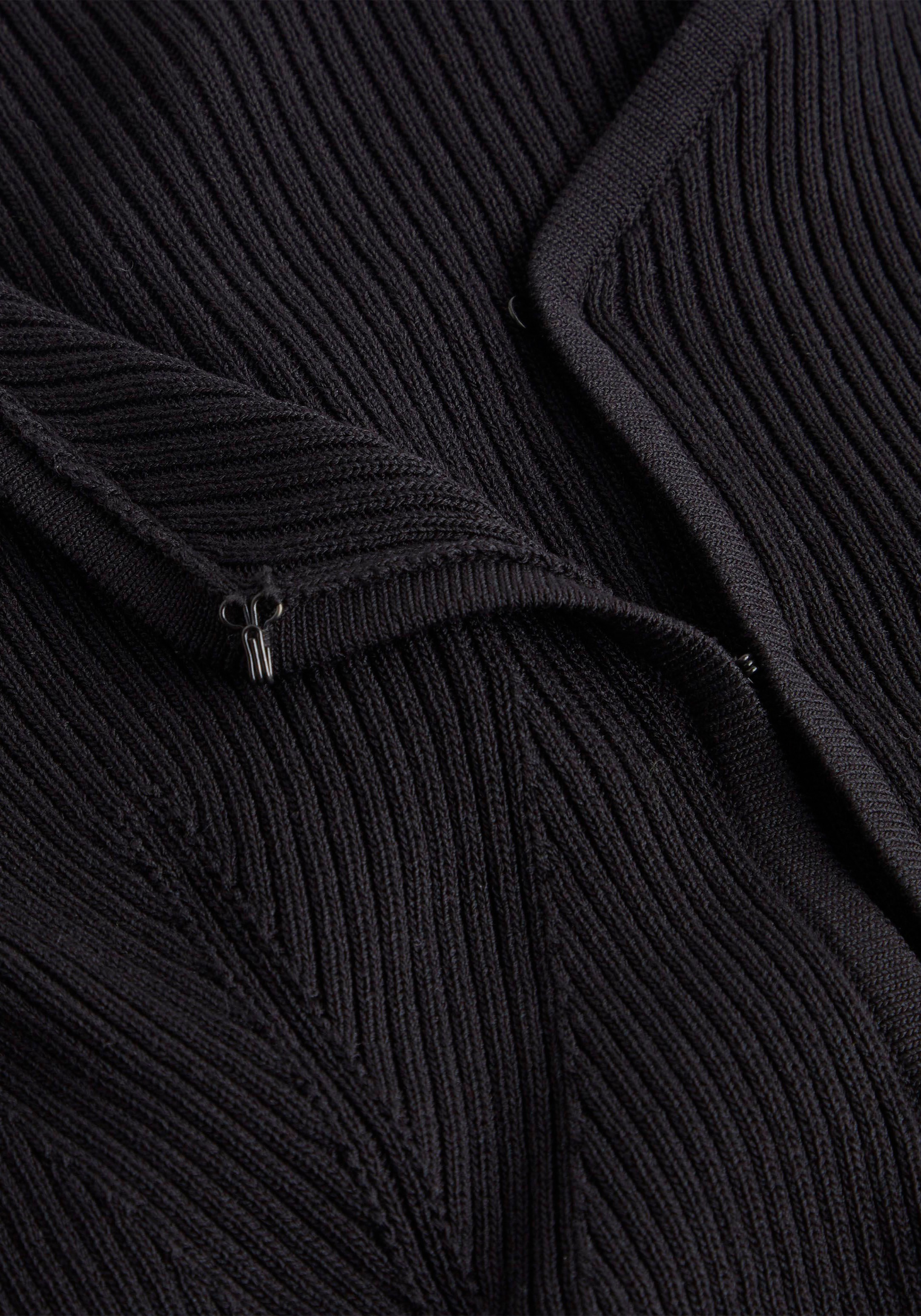 Calvin Klein Strickpullover, mit Hakenverschluss