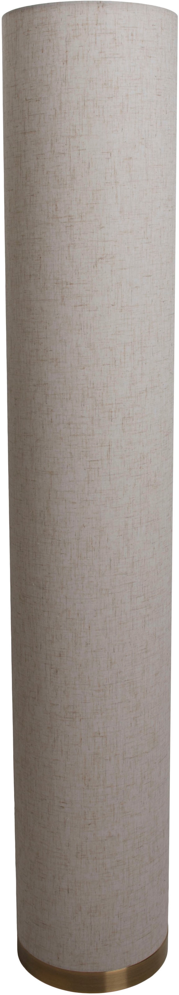 näve Stehlampe »Beate«, 3 flammig, Leuchtmittel E27 | ohne Leuchtmittel, Metall/Textil, exkl. 3x E27 max. 40W, Höhe: 110cm, Farbe: natur