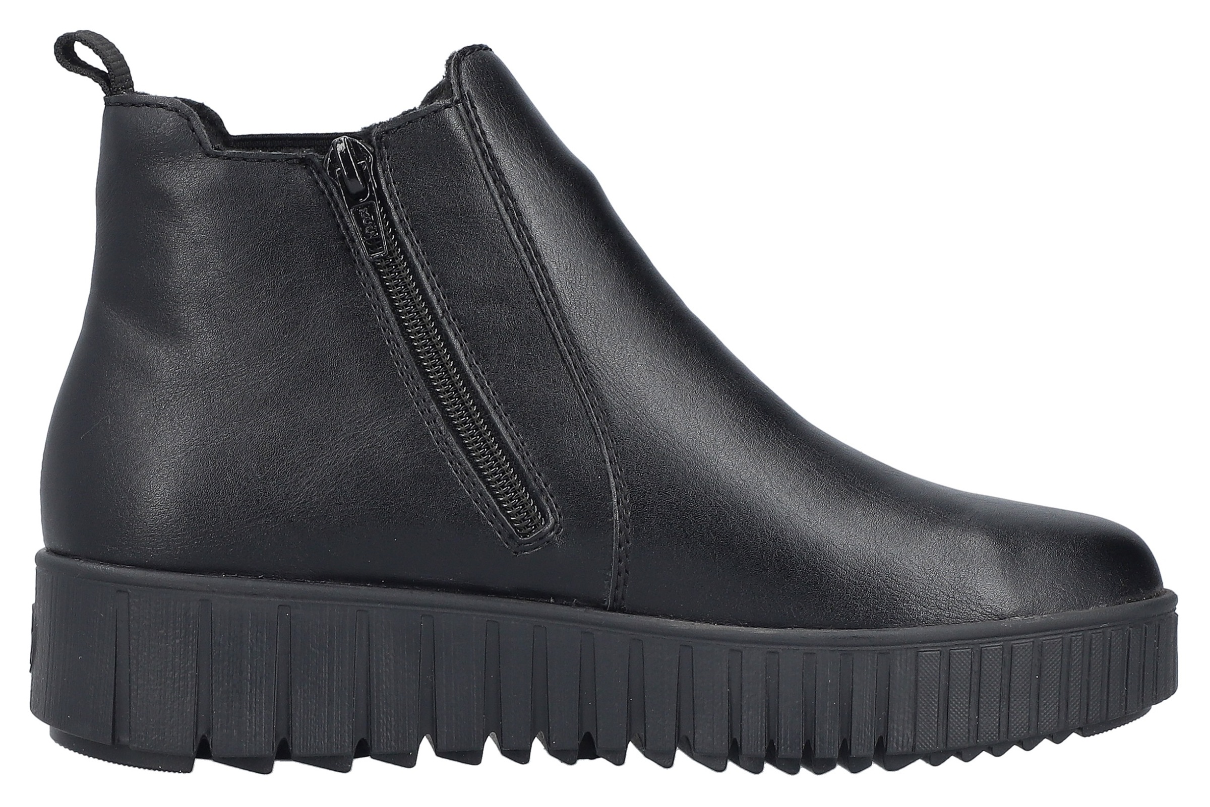 Rieker Winterboots  Chelseaboots, Plateausneaker, Stiefelette, Reißverschluss und Stretch
