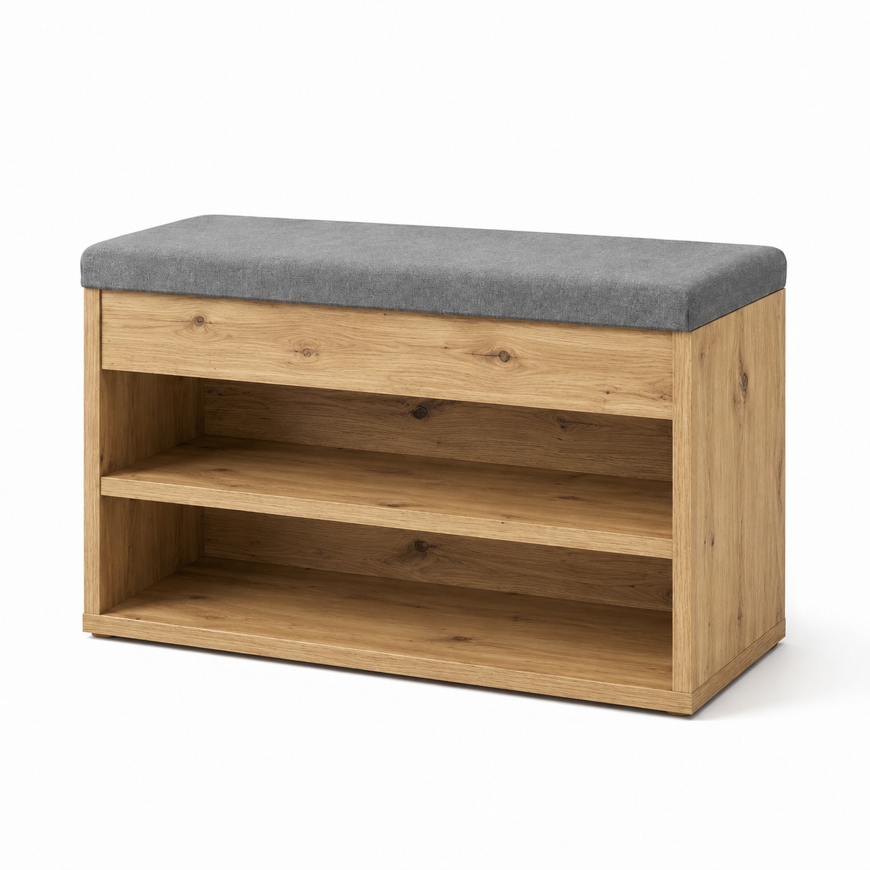 OTTO home Schuhbank »Schuchschrank 60,  Schuhregal, Schuhtruhe, Schuhkommode, Sitzbank« Inkl. bequemem Sitzkissen mit Stauraum darunter