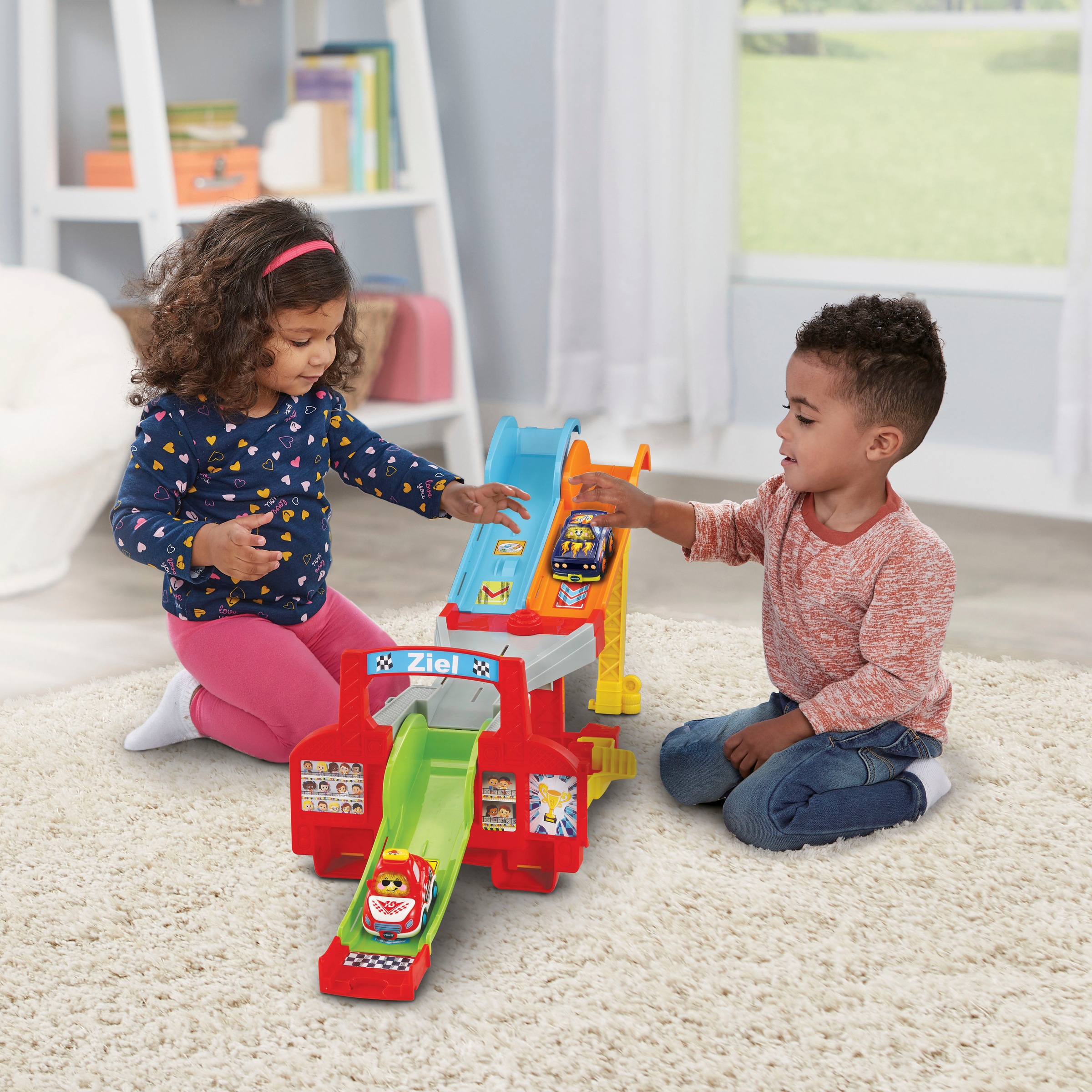 Vtech® Spiel-Parkhaus »Tut Tut Baby Flitzer, 4in1 -Rampe«, mit Sound; inkl. 1 Tut Tut Baby Flitzer