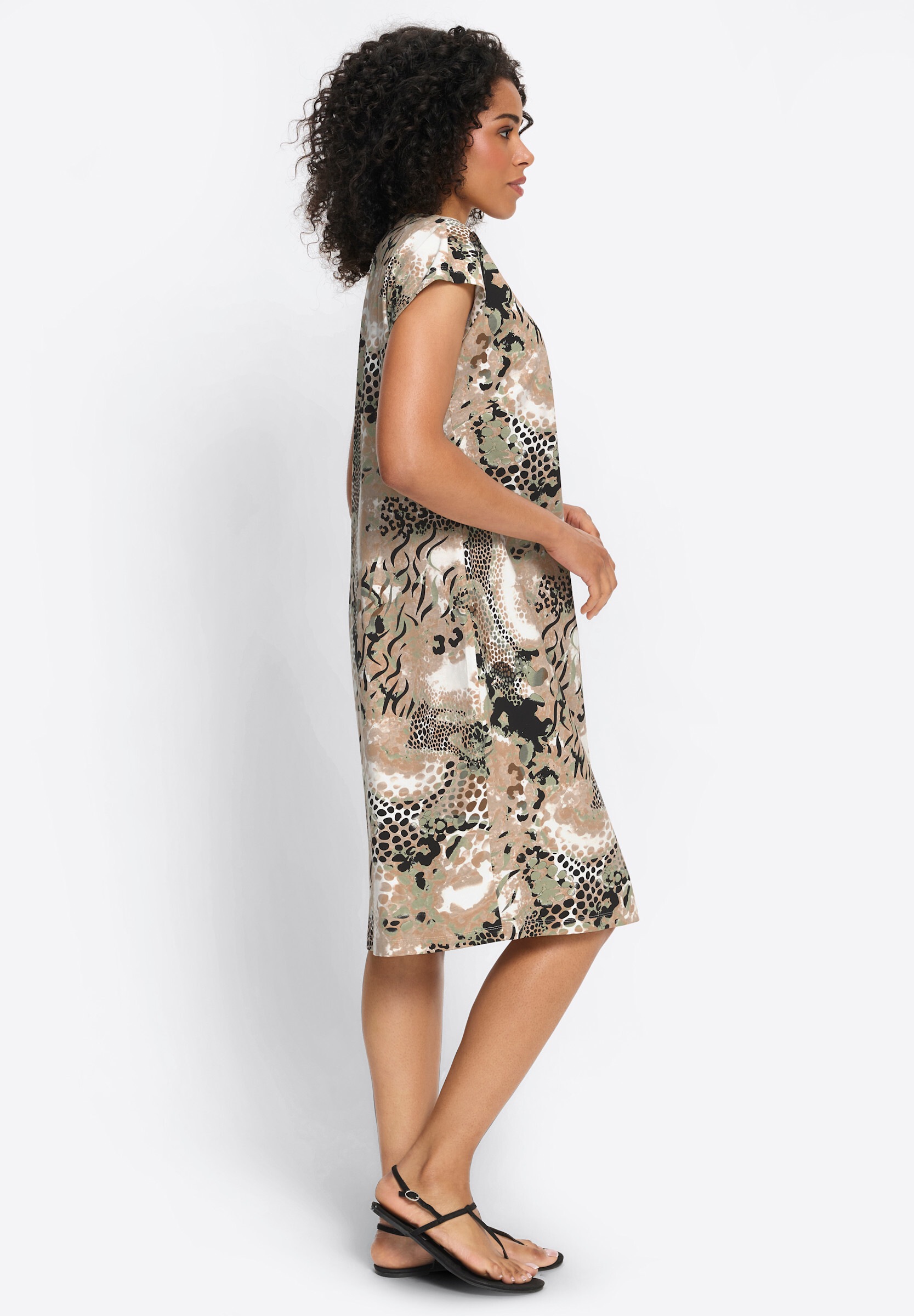 Sieh an! Shirtkleid »Jersey-Kleid Jerseykleid« Ohne Taschen