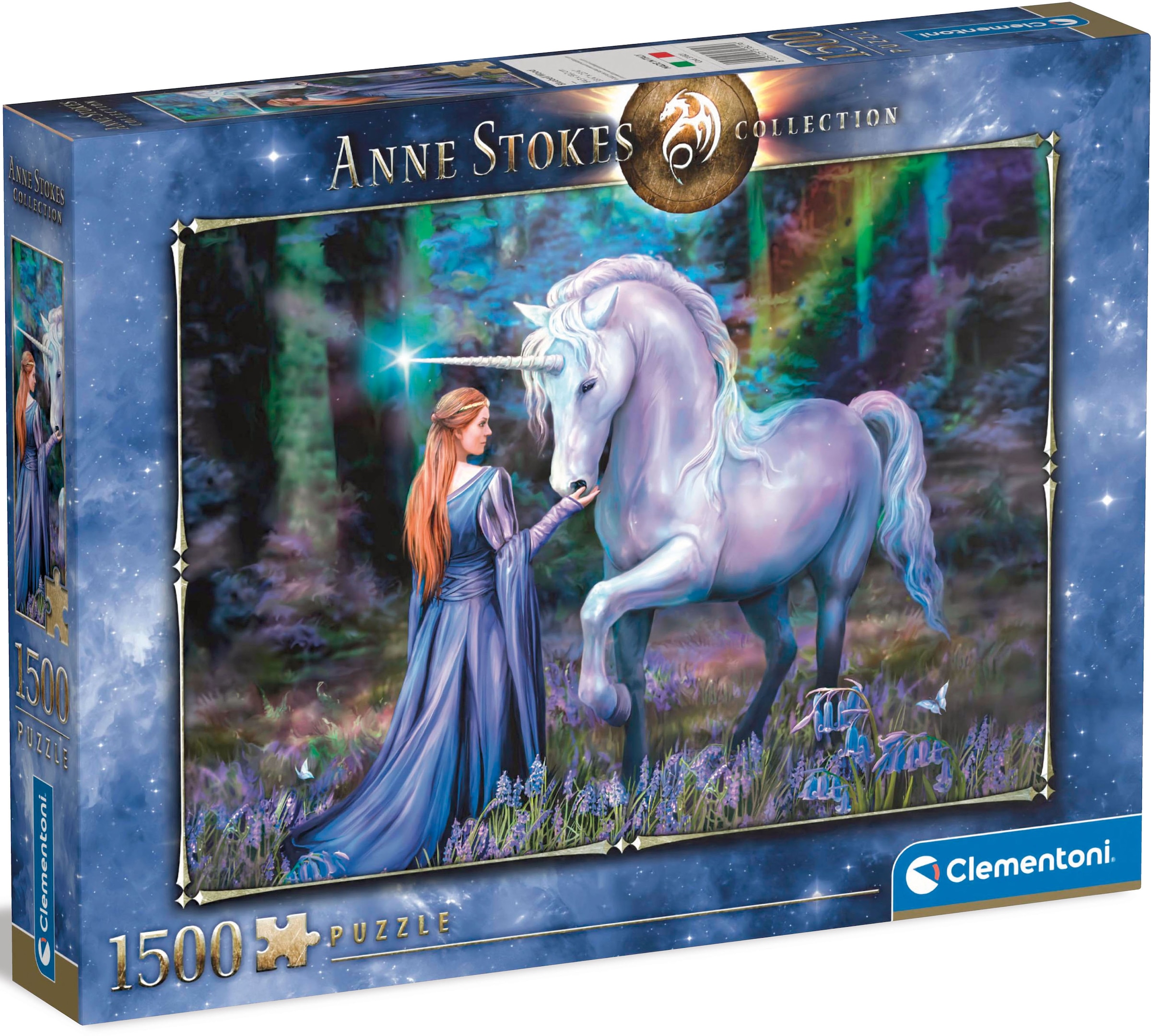 Puzzle »Anne Stokes Collection, Bluebell Woods«, Made in Europe, FSC® - schützt Wald -...