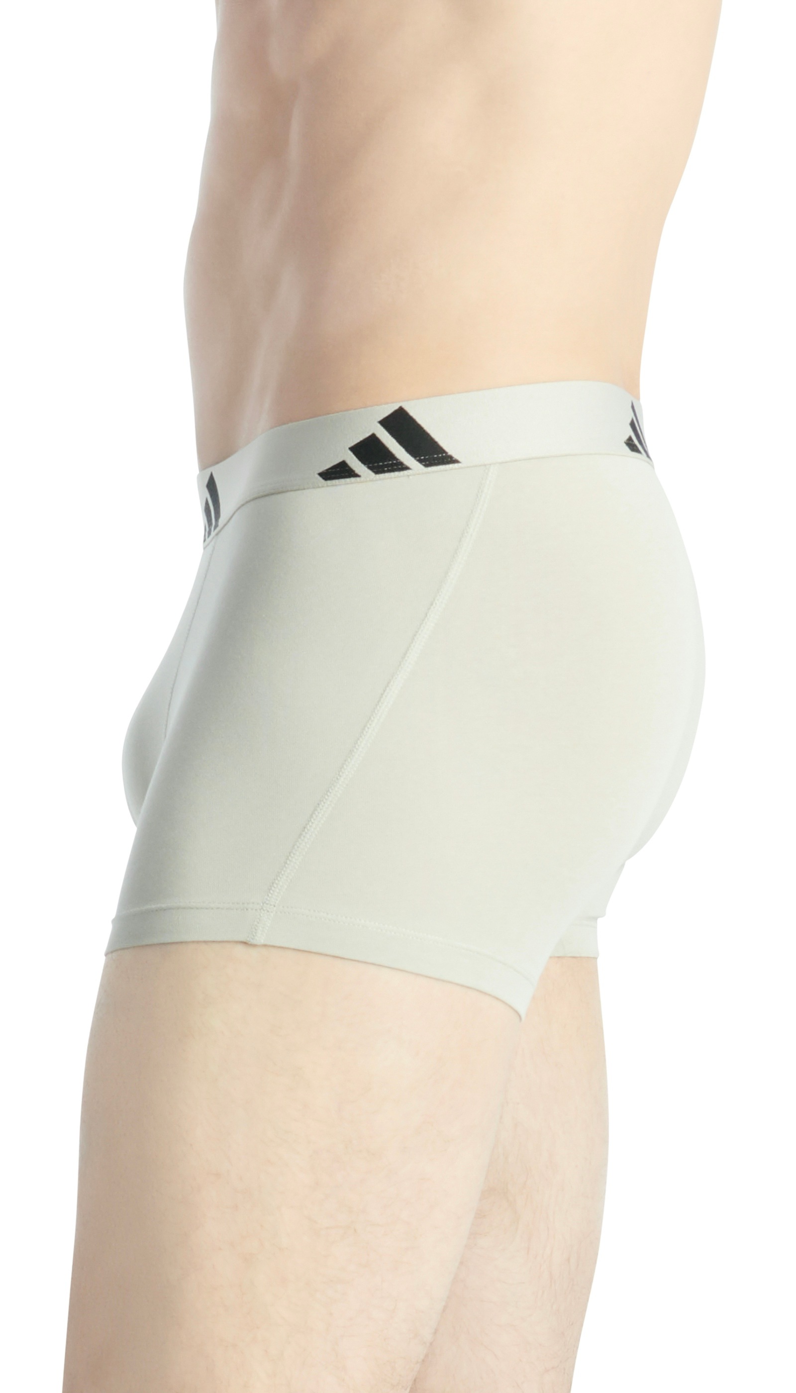 adidas Sportswear Trunk »Active Flex Cotton«, (3er Pack), elastischer Logo-Bund, ohne Eingriff, Single Jersey-Qualität