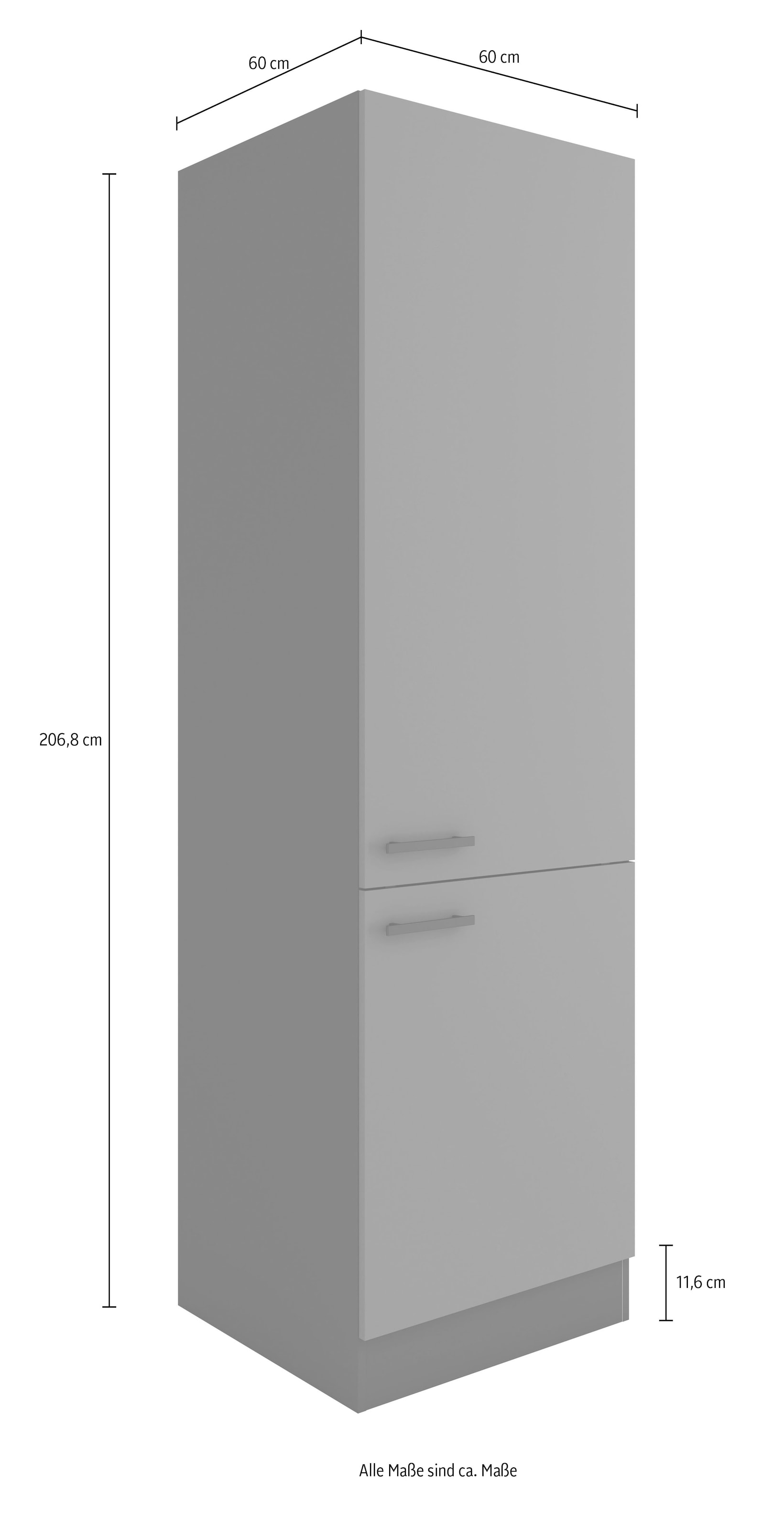 OPTIFIT Hochschrank »Palma«, Breite 60 cm, Höhe 206,8 cm, 5 Fächer