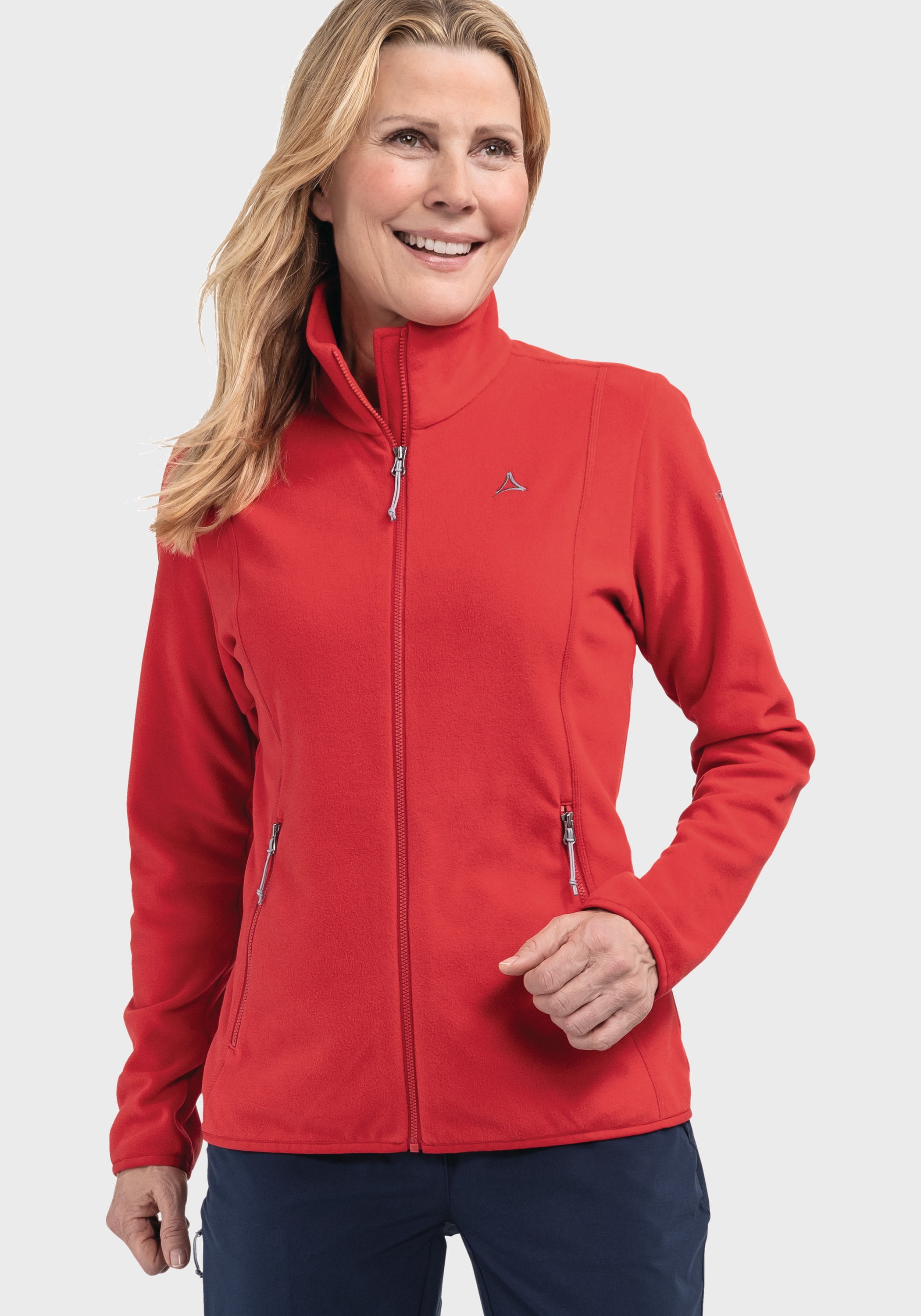 Schöffel Fleecejacke »Hiking Fleece Jk Style Ash WMS«, ohne Kapuze