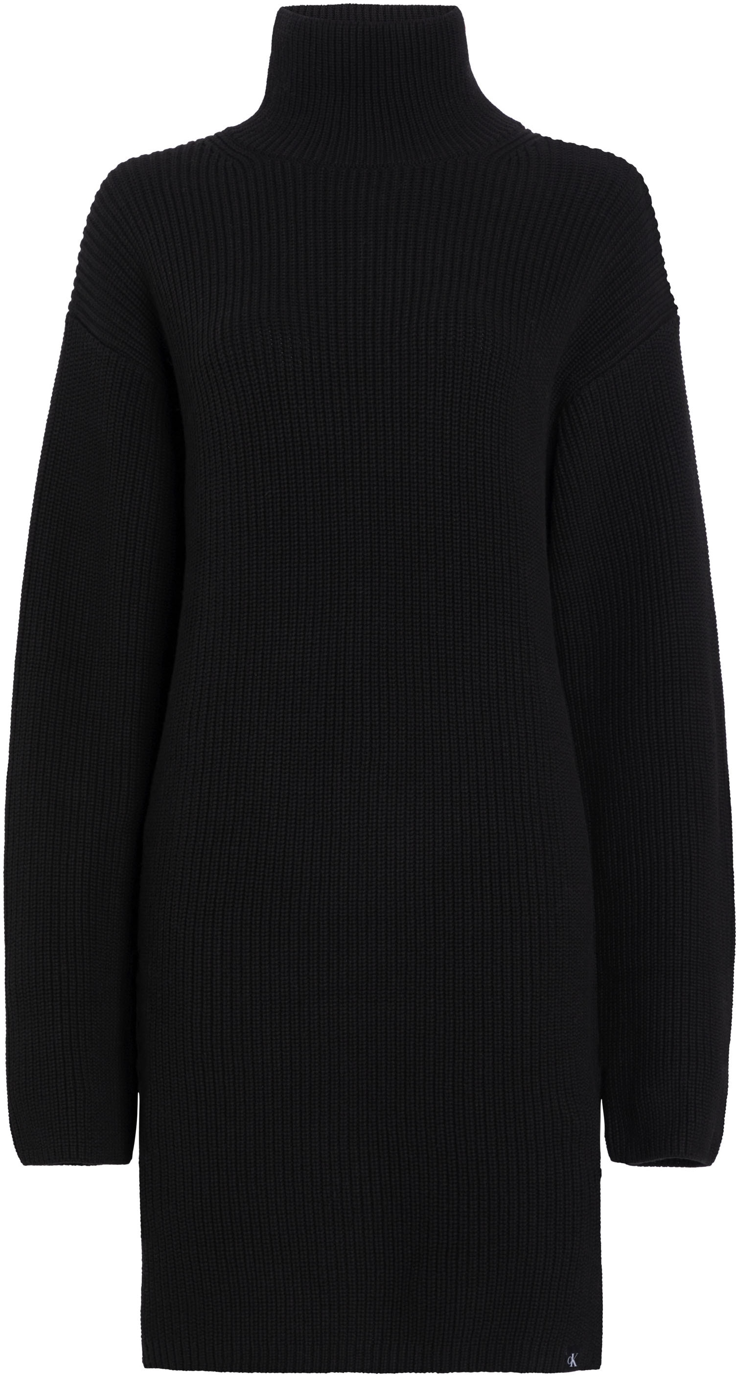 Calvin Klein Jeans Sweatkleid »CHUNKY LOOSE SWEATER DRESS«, mit Logopatch