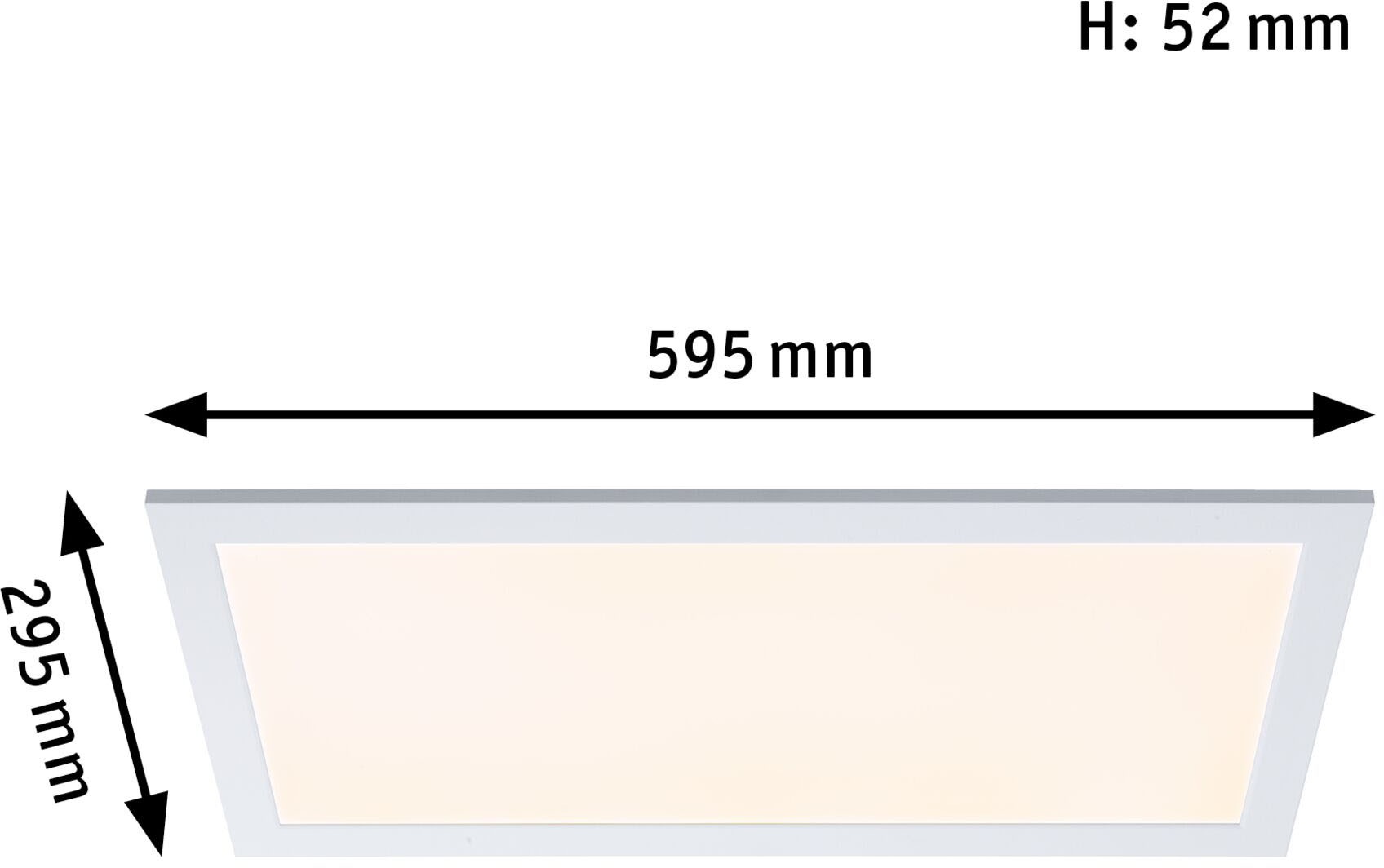 Paulmann LED Panel »Amaris«, 1 flammig