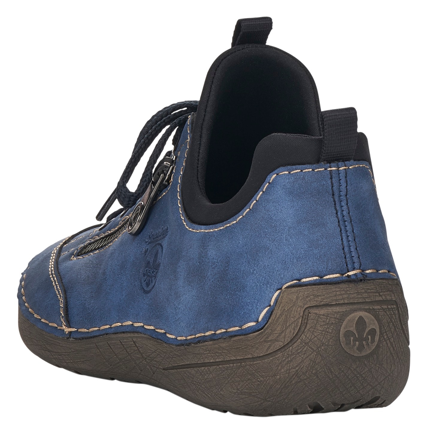 Rieker Slip-On Sneaker, Slipper, Schlupfschuh, mit elastischem Einschlupf