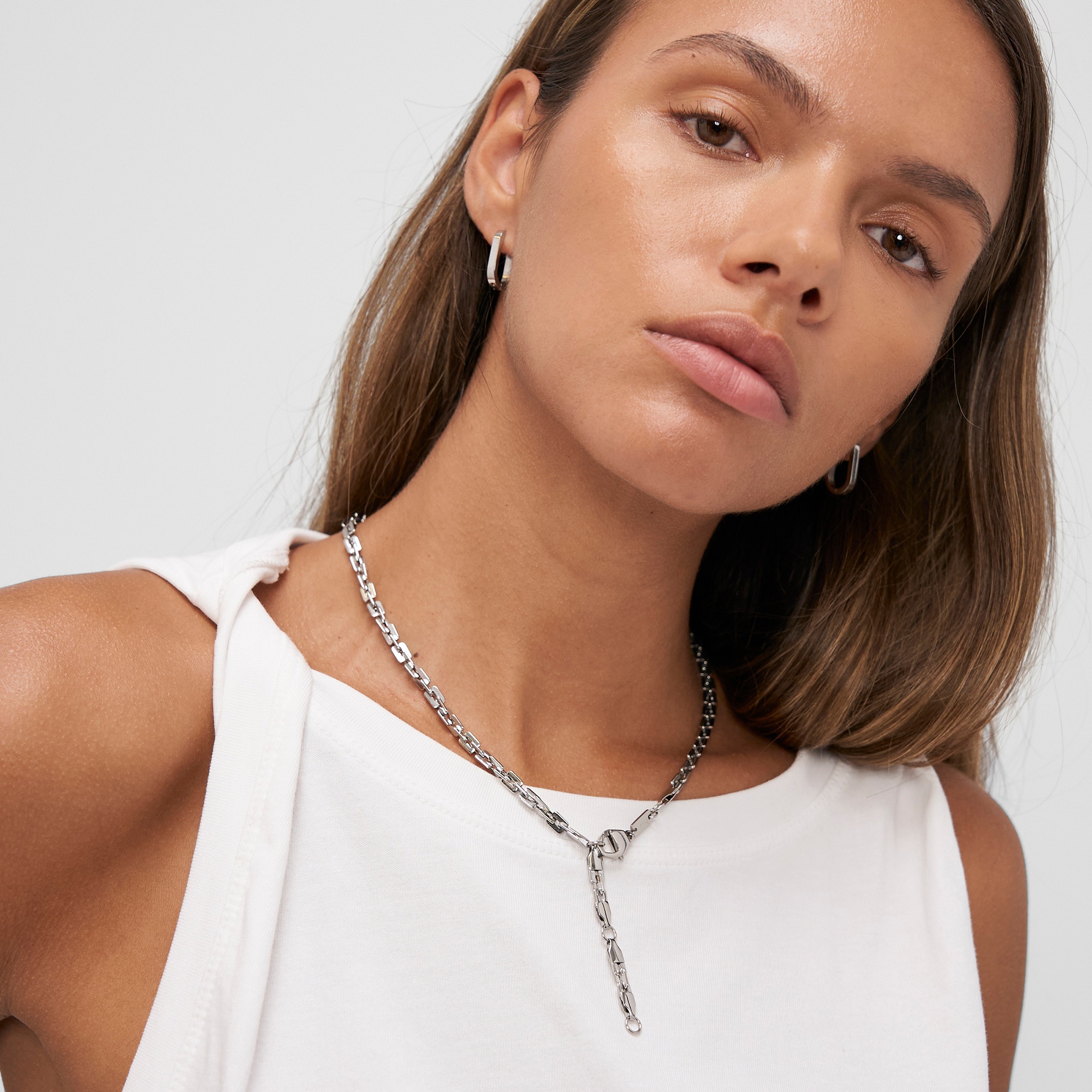Copenhagen Studios Edelstahlkette »Schmuck Geschenk Halskette Unisex Link«