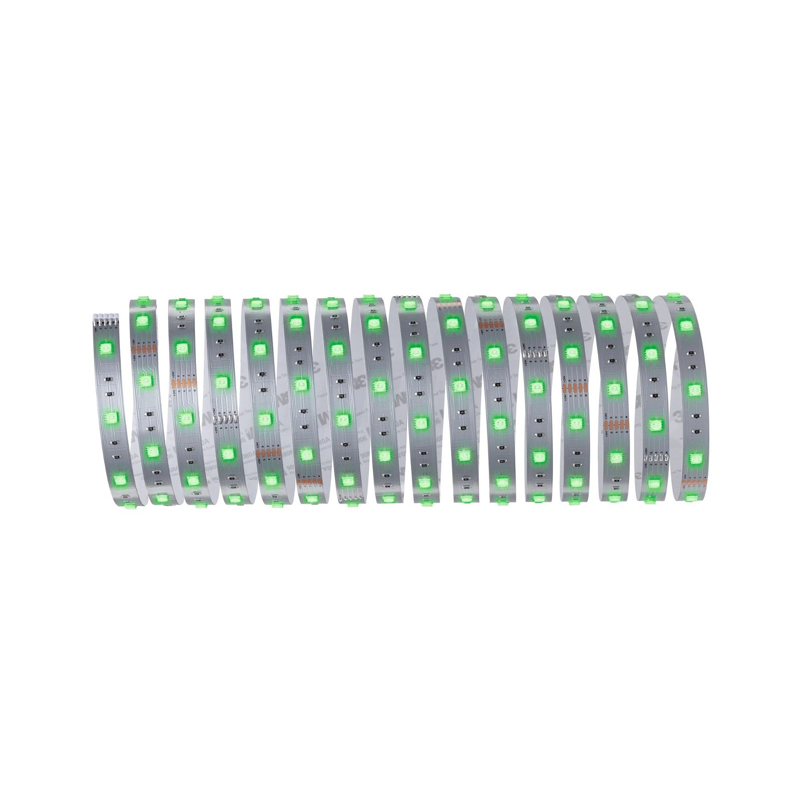 Paulmann LED-Streifen »MaxLED 250 Stripe 5m RGBW IP20 3000K 31,5W 24V Silber«, 1 St.-flammig