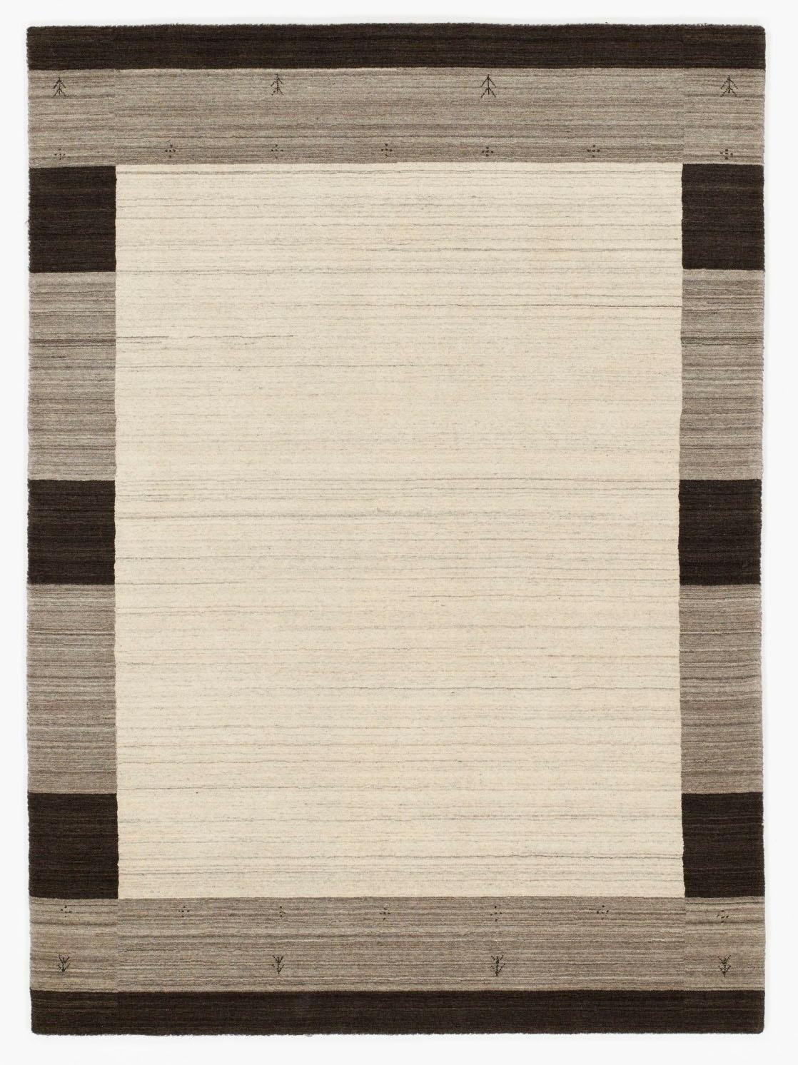 OCI DIE TEPPICHMARKE Wollteppich »Alagis Border«, rechteckig, 6 mm Höhe, reine Wolle, Wohnzimmer