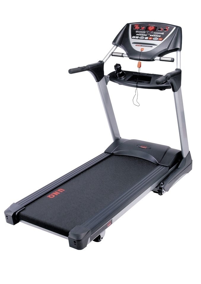 U.N.O. Fitness Laufband »LTX 4« bis max. 18 km/h in silberfarben