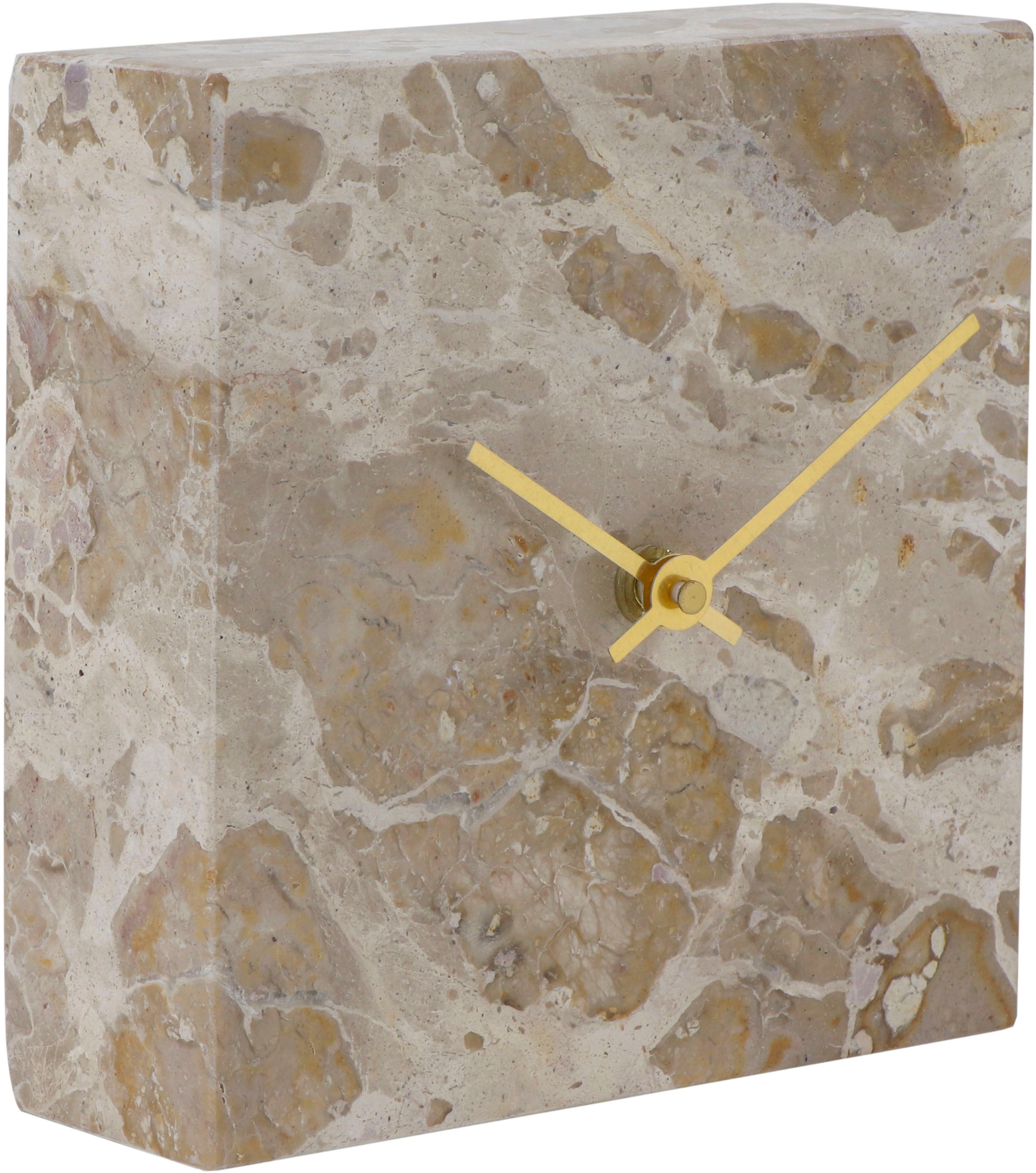 MIRRORS AND MORE Tischuhr »KRONO« Tischuhr in Marmor Optik