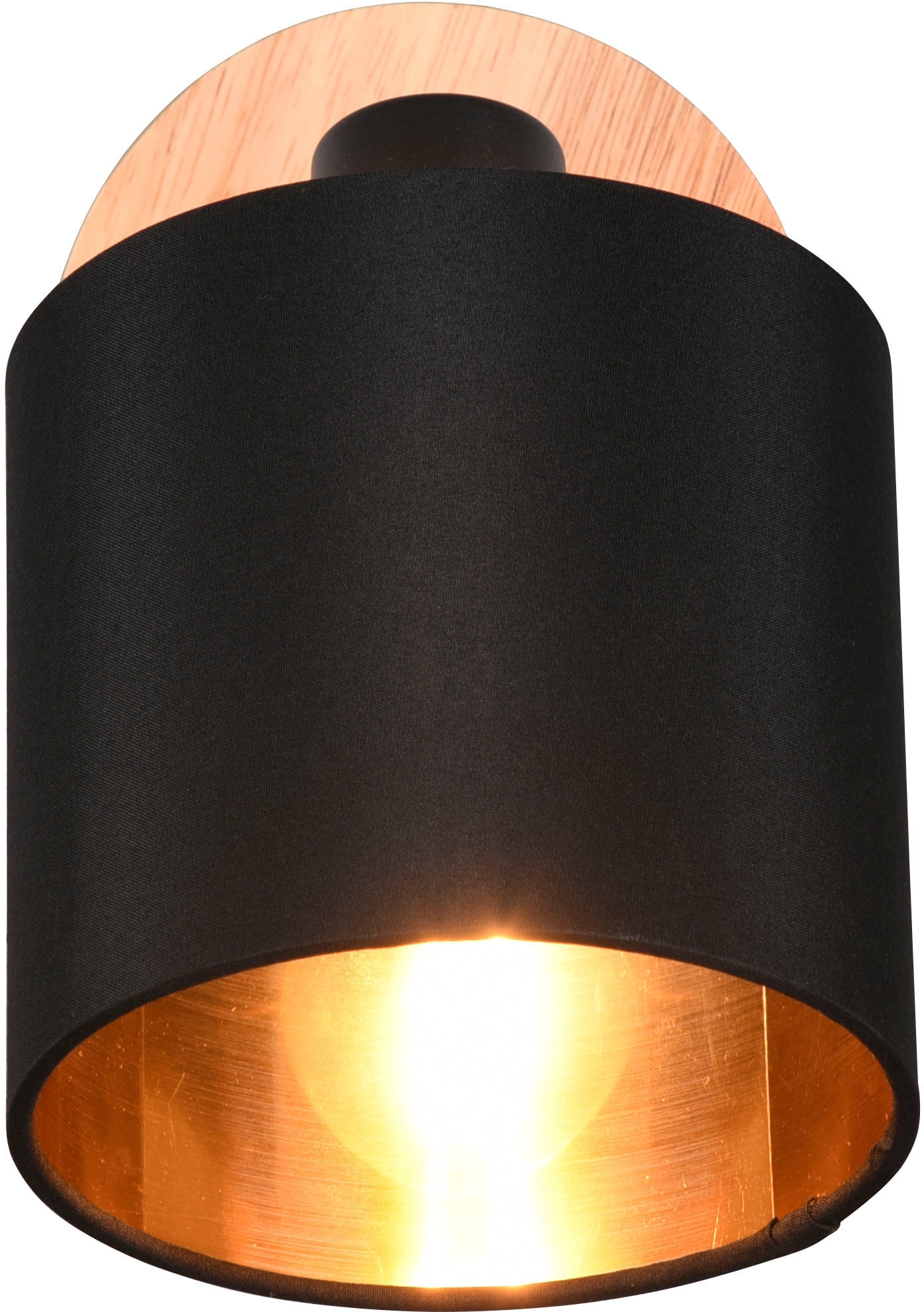 REALITY Leuchten Deckenstrahler »Tommy«, 1 flammig, Leuchtmittel E14 | ohne Leuchtmittel, 1er Spot Holzoptik schwenkbar, Wand-& Deckenmontage exkl 1xE14 max 28W