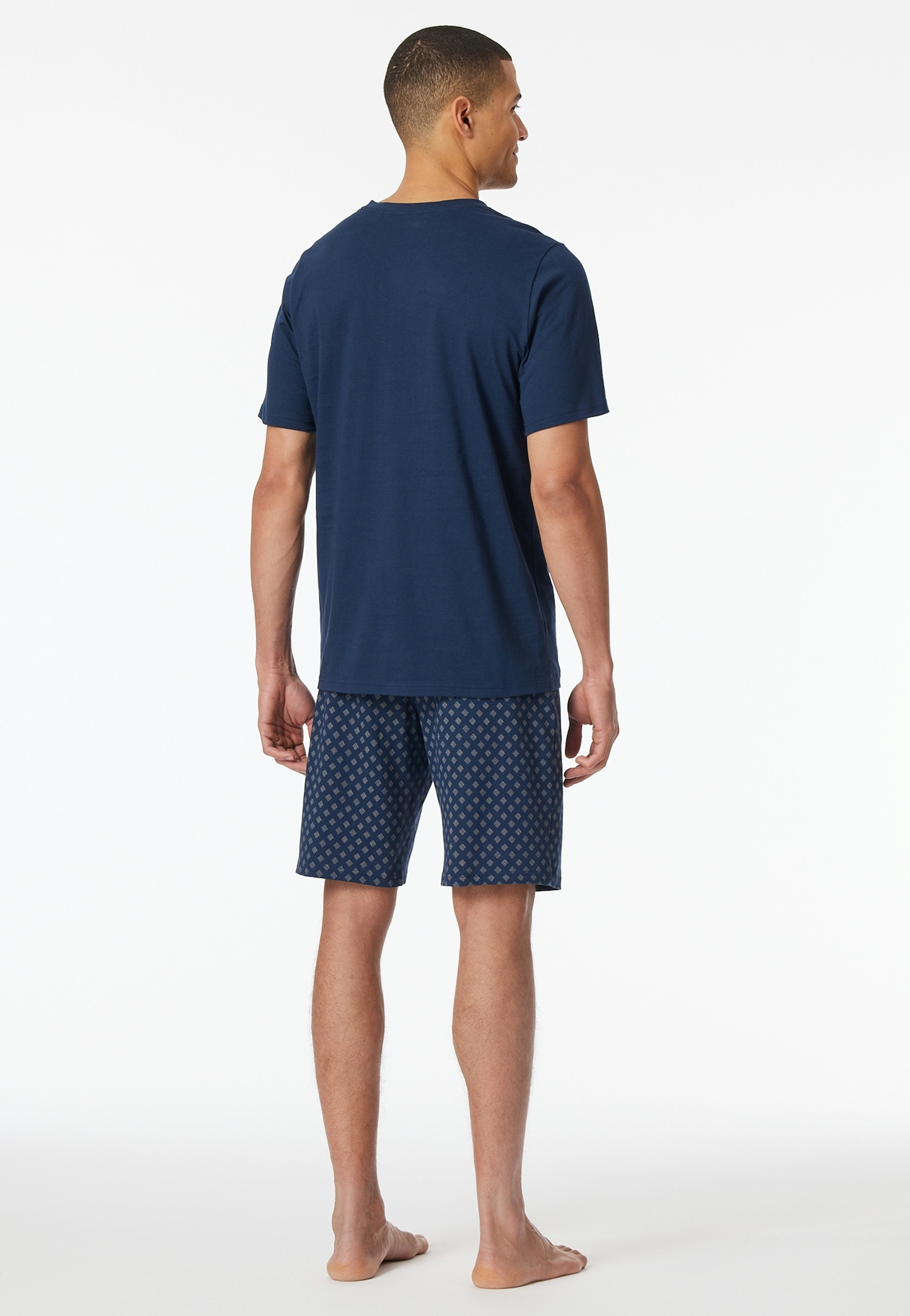 Schiesser Shorty »"Casual Essentials"«, mit V-Ausschnitt