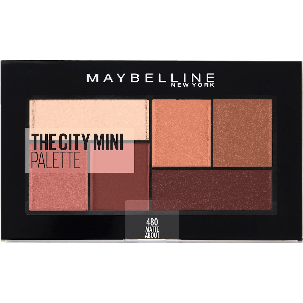 MAYBELLINE NEW YORK Lidschatten-Palette »The City Mini«, Matte About Town