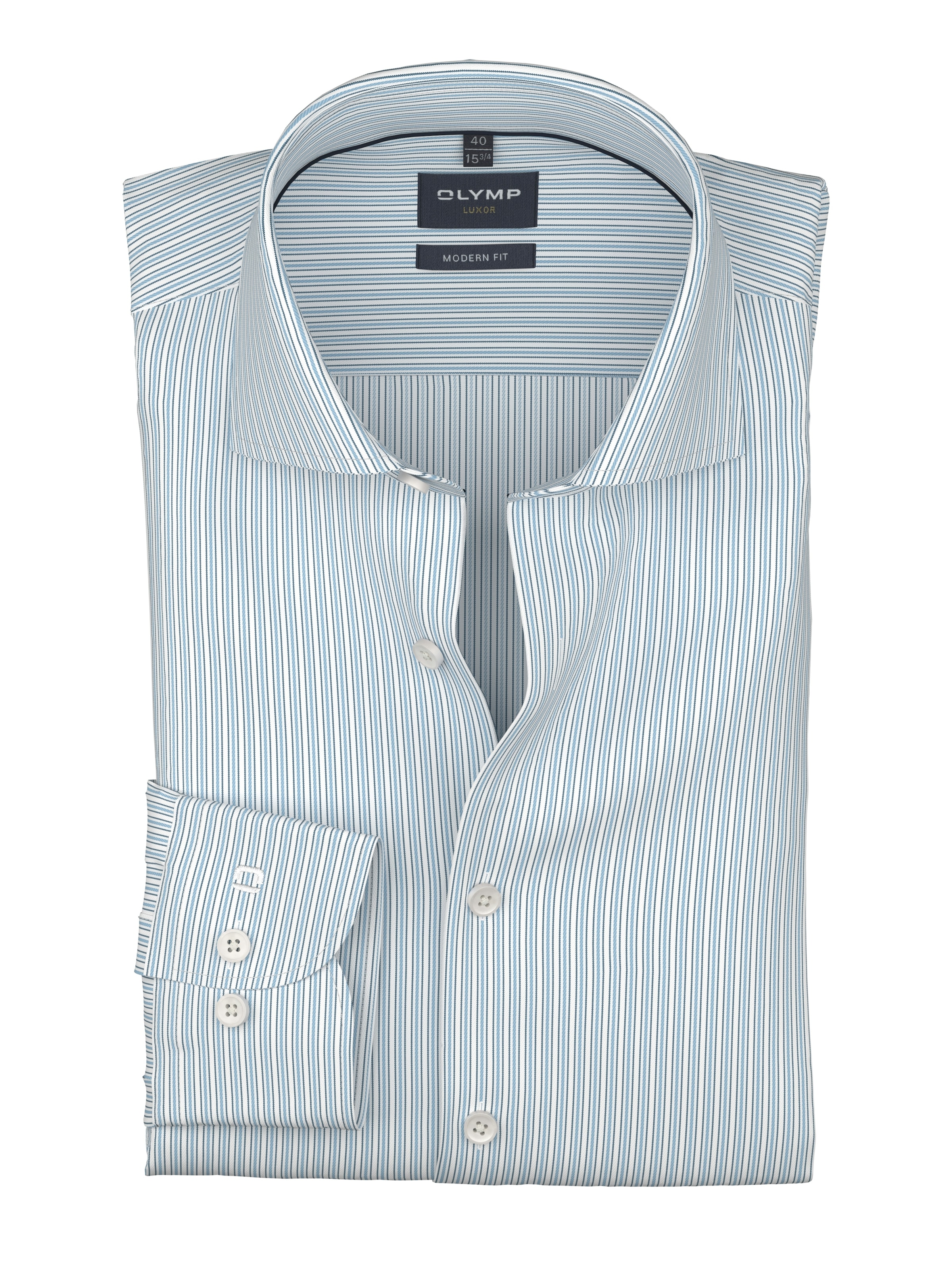 OLYMP Langarmhemd »Luxor« modern fit, Royal -Kentkragen, Businesshemd