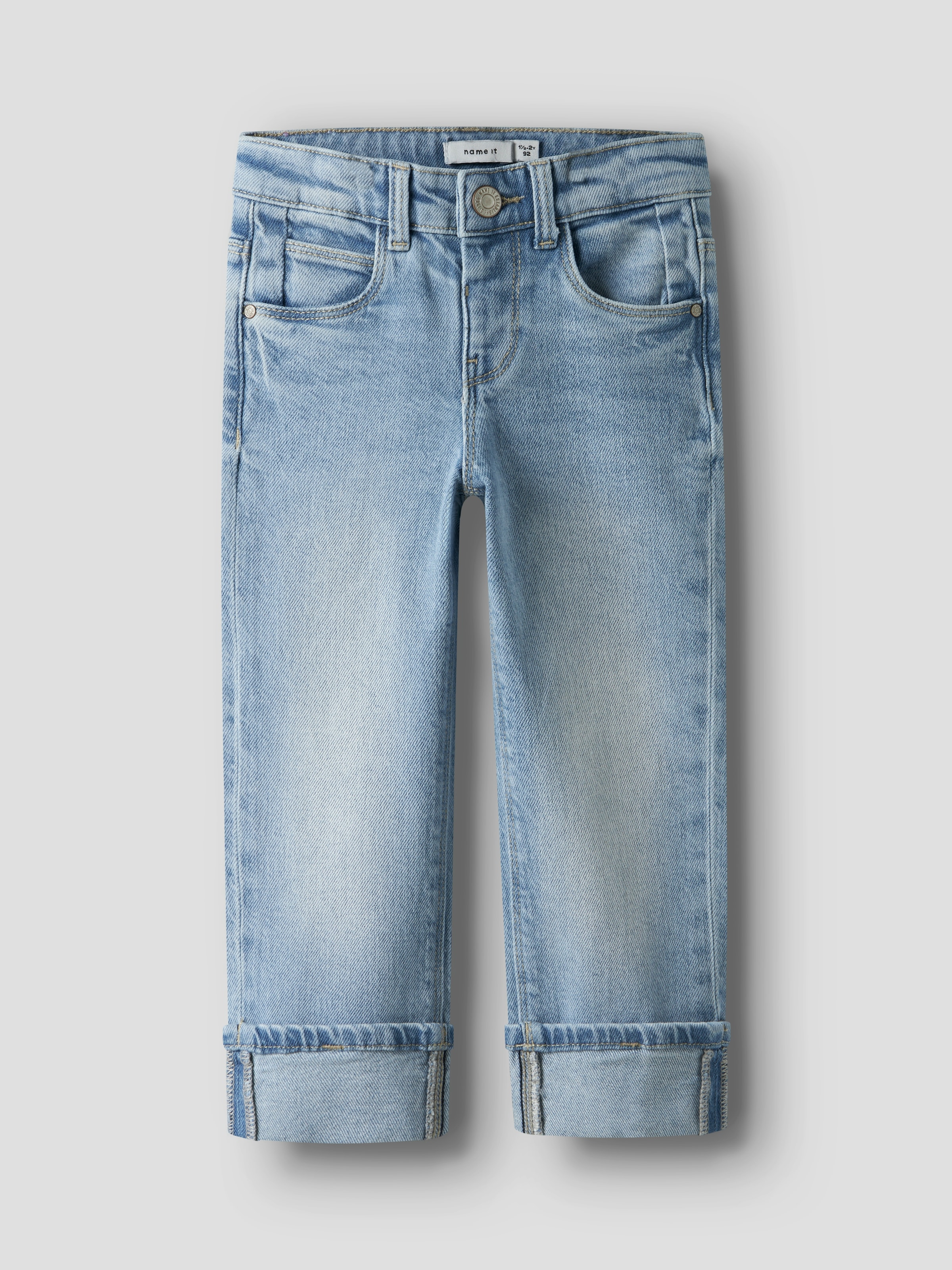Name It Straight-Jeans »NMFROSE STRAIGHT FOLD JEANS 4224-AZ NOOS«