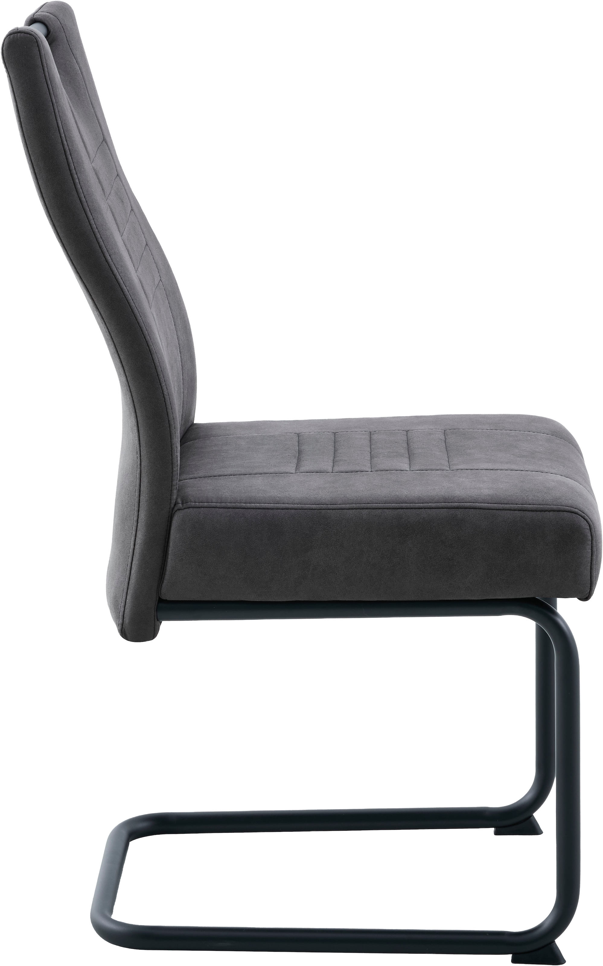 OTTO home »"Altona", Esstisch ausziehbar plus 6 Stühle, TOPSELLER!« Esstisch ausziehbar 140 - 180 cm, 6 Freischwinger, 7 tlg. tlg. Säulentisch 140-180x90 cm, Stuhl mit Federkorb, 140 kg belastbar