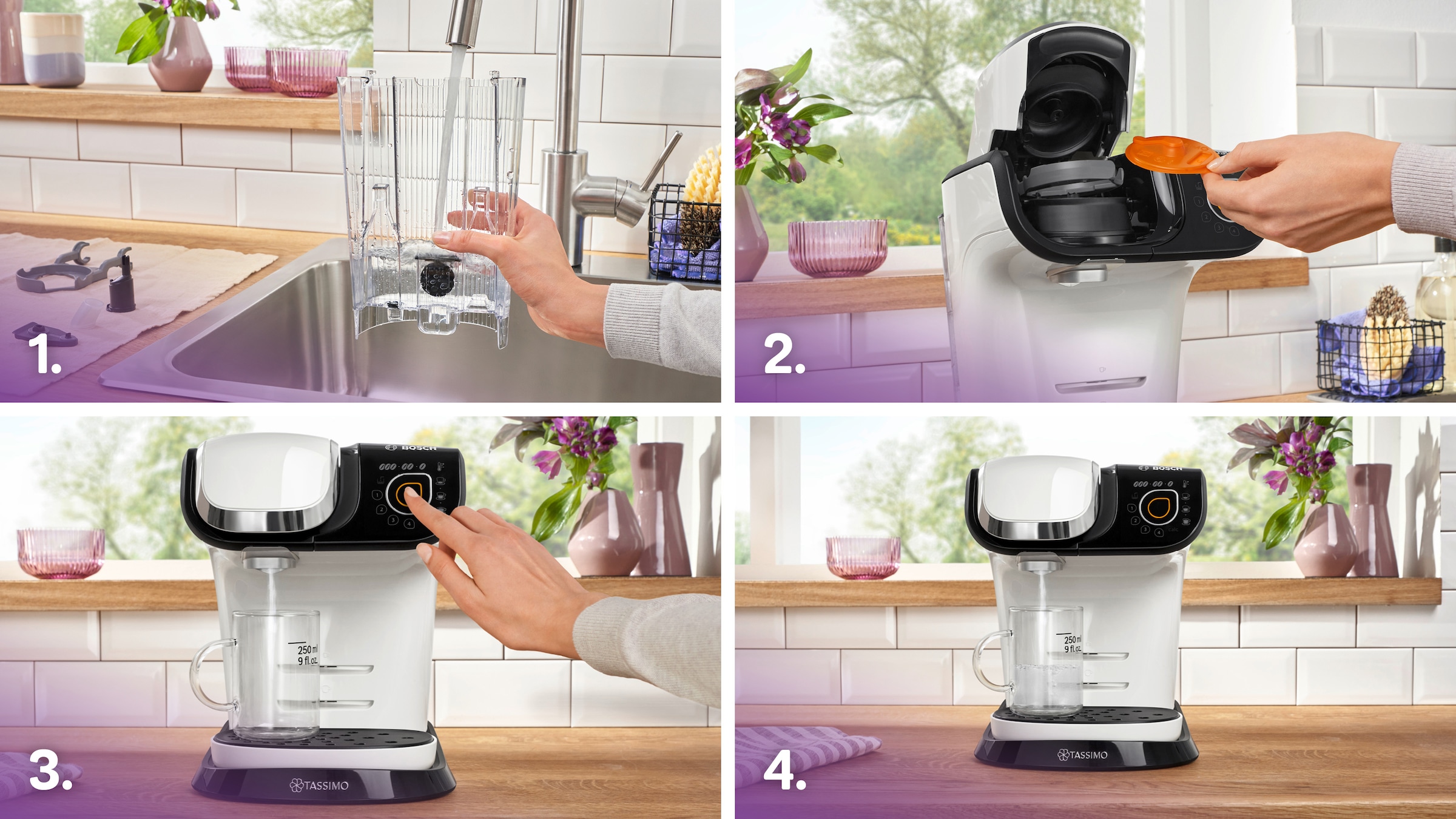 TASSIMO Kapselmaschine »My Way 2 TAS6502,« mit Wasserfilter BRITA MAXTRA, Personalisierung, über 70 Getränke