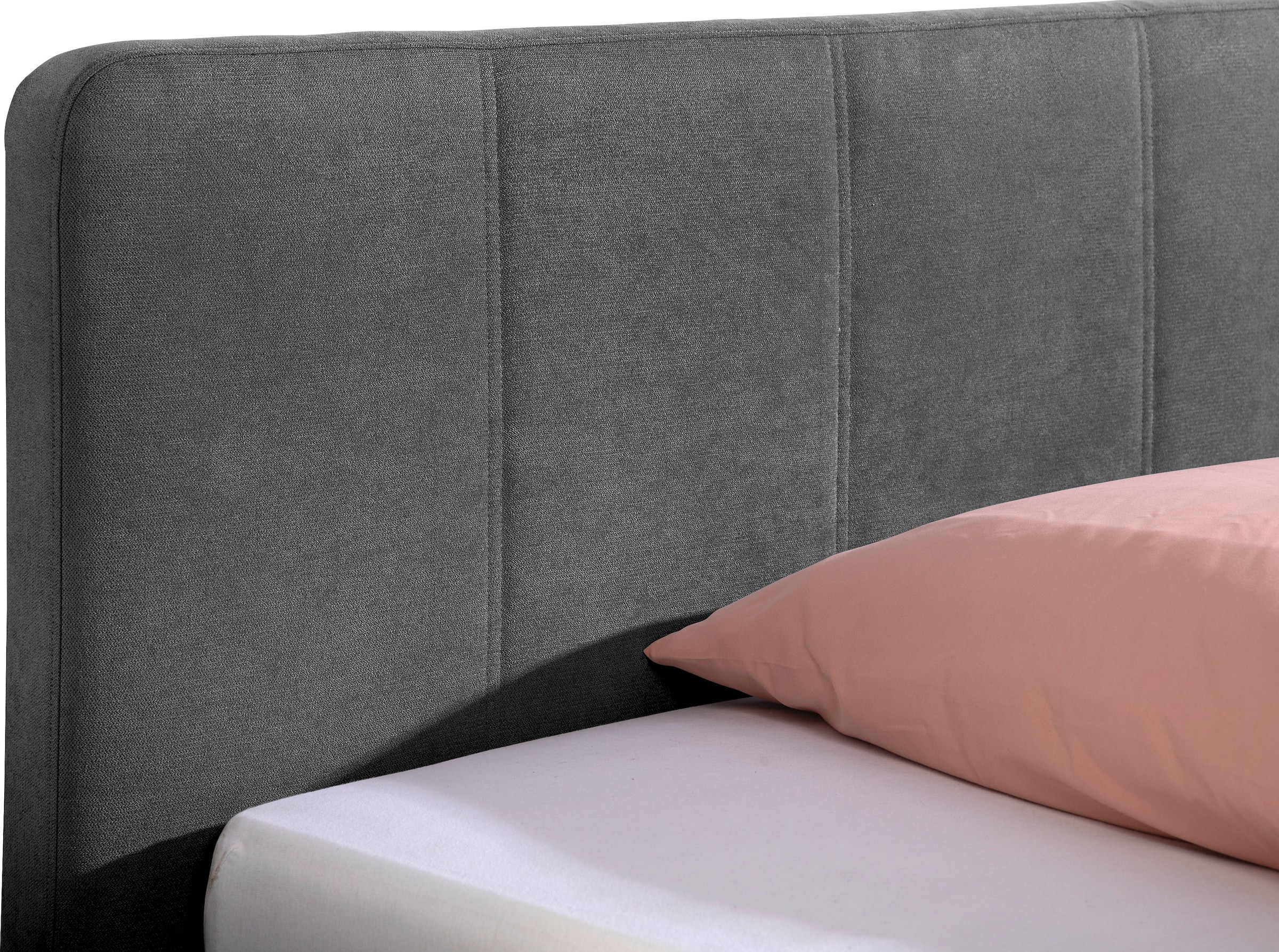 Maintal Polsterbett »Wiesenblick, in Samt &Struktur erhältlich« mit Bettkasten, wahlweise in H2,H3 oder H4