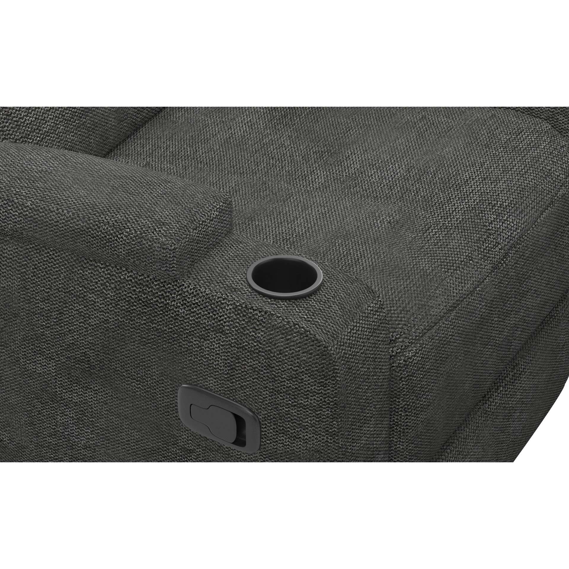 Home affaire 3-Sitzer »Napori« Kinosofa mit 2 x Relaxfunktion und Getränkehalter