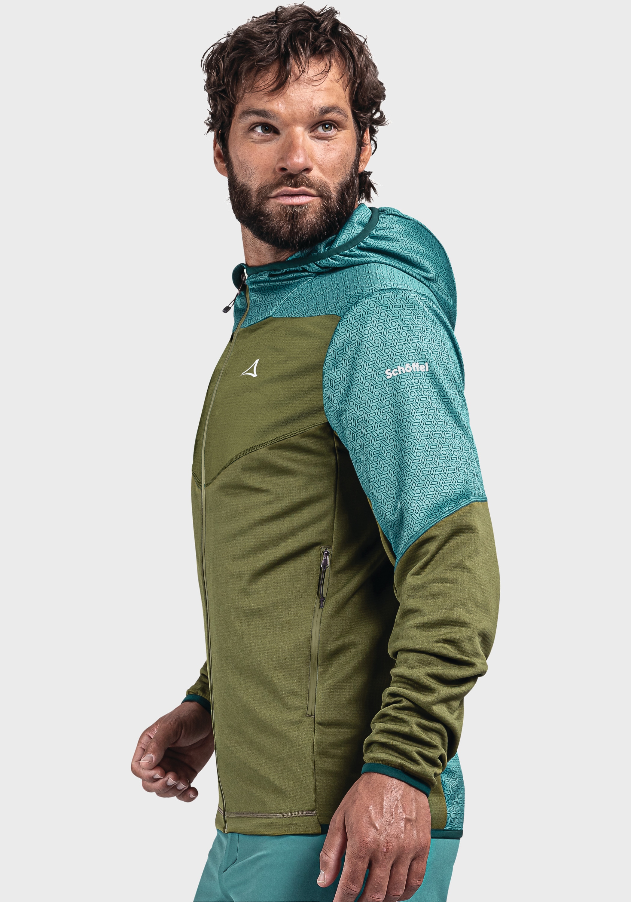 Schöffel Fleecejacke »Fleece Hoody Svardalen M«, mit Kapuze