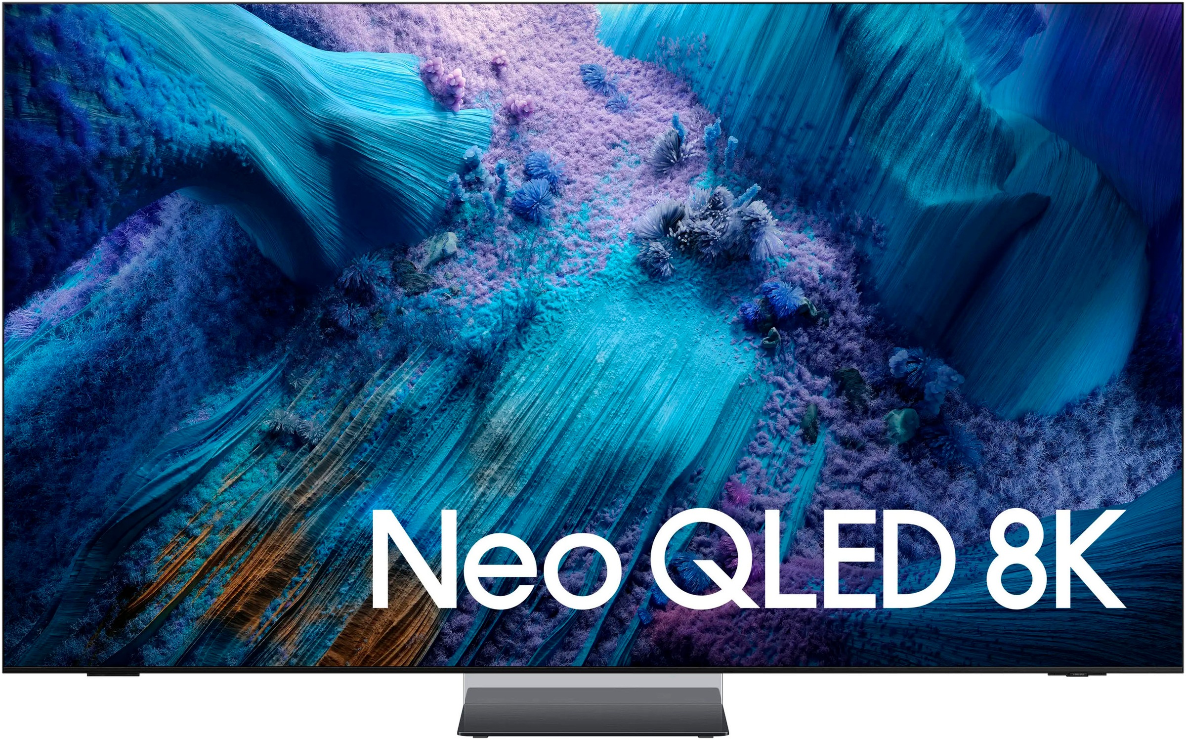 Samsung QLED-Fernseher »GQ85QN990FT«, 8K Ultra HD, Smart-TV, 8K AI Upscaling Pro & Glare Free, Wireless One Connect Box, Art Store