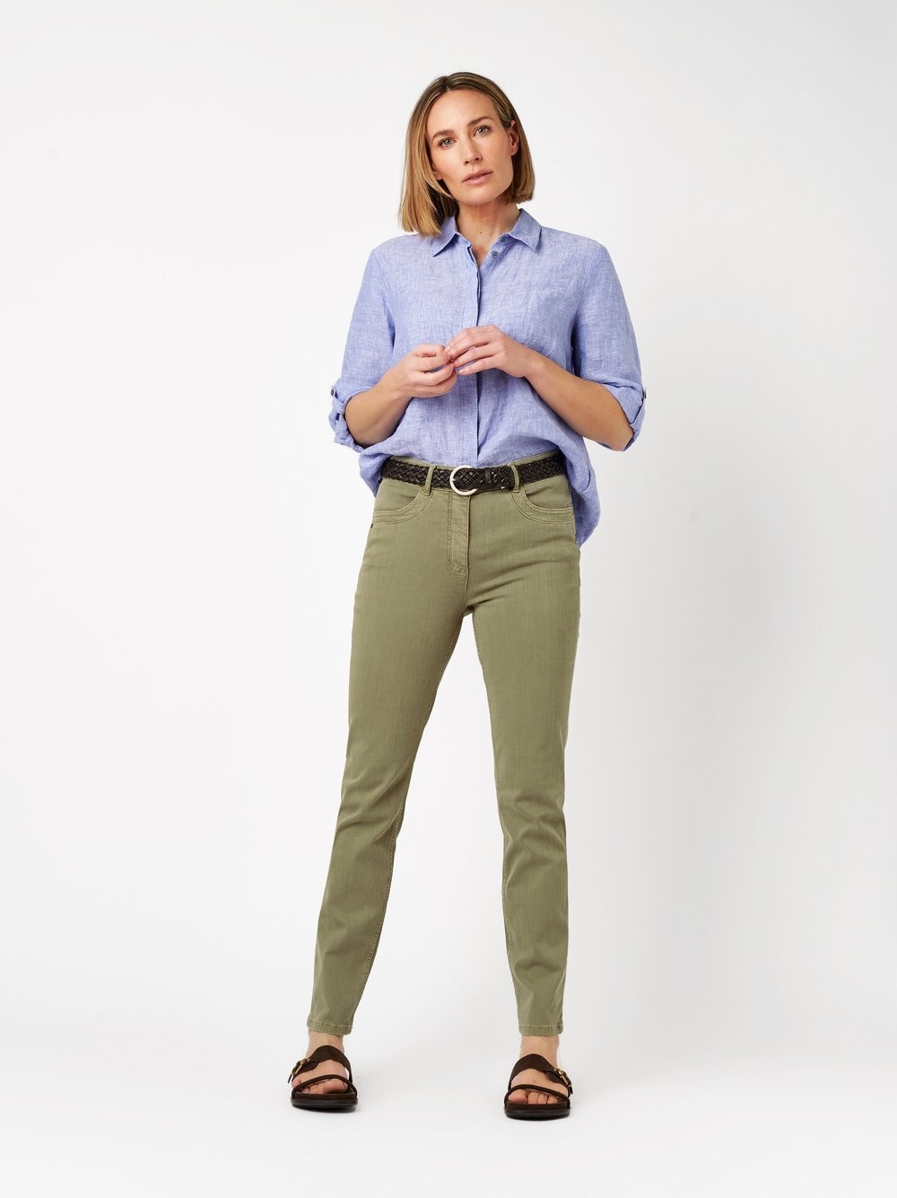 TONI Slim-fit-Jeans »Be Loved« mit hohem Bund