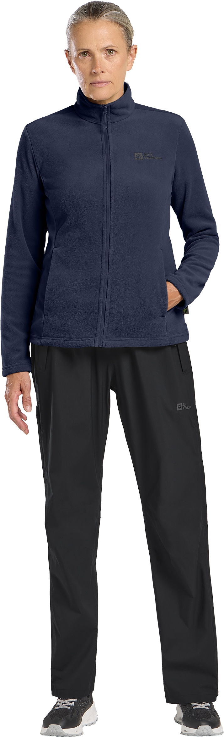 Jack Wolfskin Fleecejacke »TAUNUS«, leichter, dehnbarer, atmungsaktiver Midlayer