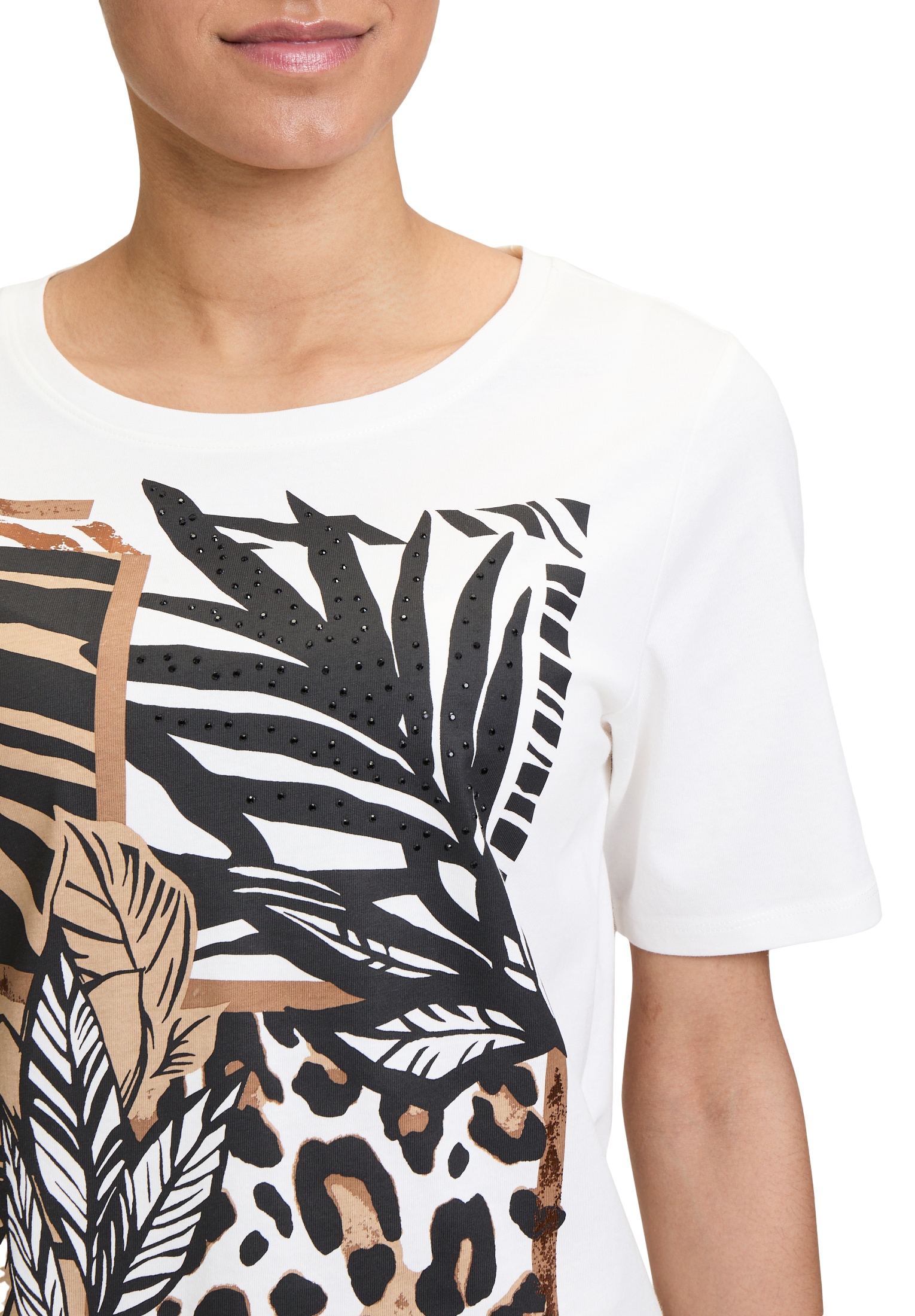 Betty Barclay T-Shirt »Basic Shirt mit Placement«