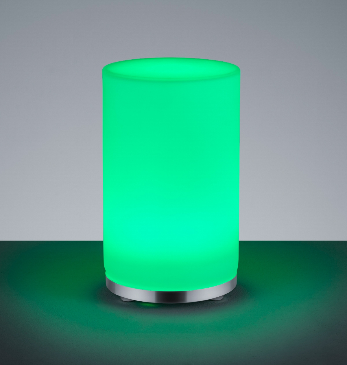 Glasschirm, Kelvin LED online 1 »John«, 3000 bei Tischleuchte flammig-flammig, warmweiß inkl. TRIO OTTO Fernbedienung, Nachttischlampe, Leuchten