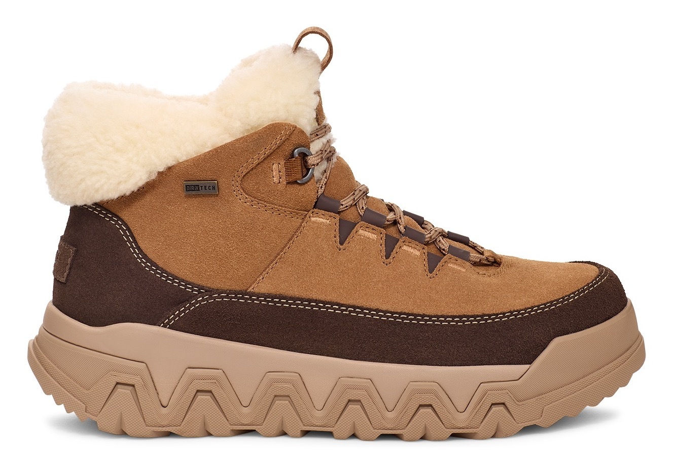 UGG Winterboots »TERRE TRAIL COZY LACE«, Plateaboots, Winterboots mit gepolstertem Schaftrand