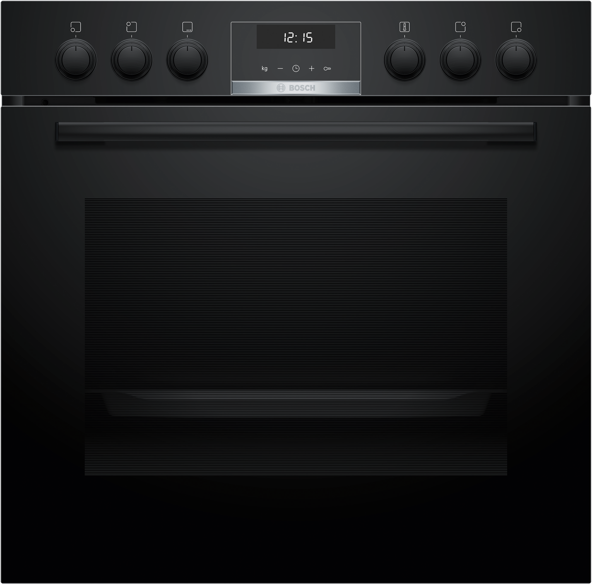 BOSCH Induktions Herd-Set »HND615LS67«, mit Backwagen, Hydrolyse, Backwagen mit ausziehbarer Tür für bequemes Kochen & Backen
