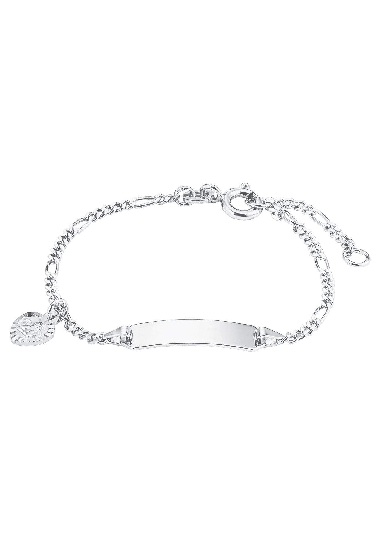 Silberarmband »Schutzengel/Herz, 9526703«, Made in Germany