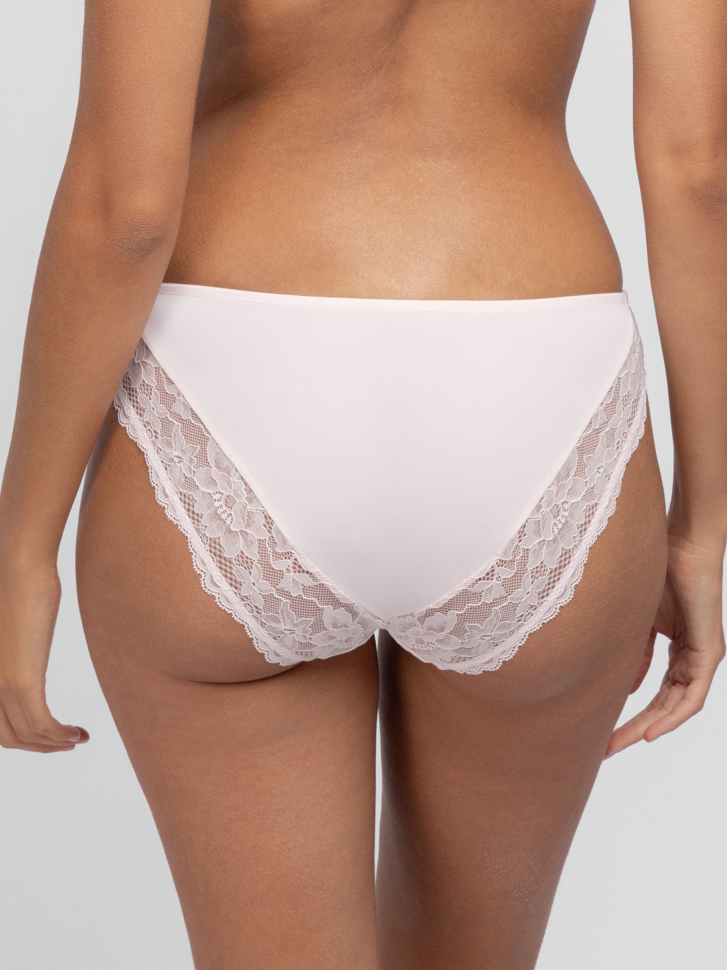 Dorina Slip »Willa« teilweise mit floraler Spitze