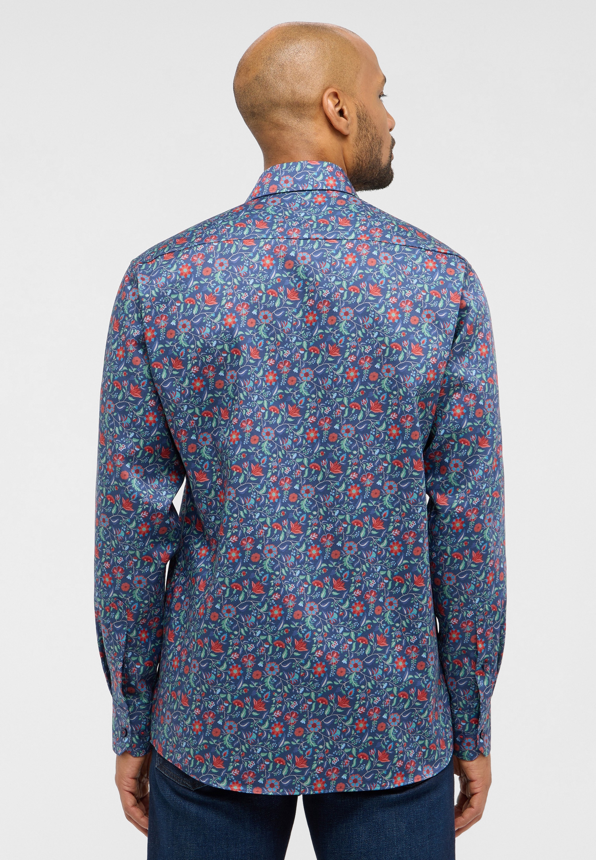 Eterna Langarmhemd »MODERN FIT«, NON IRON (bügelfrei)
