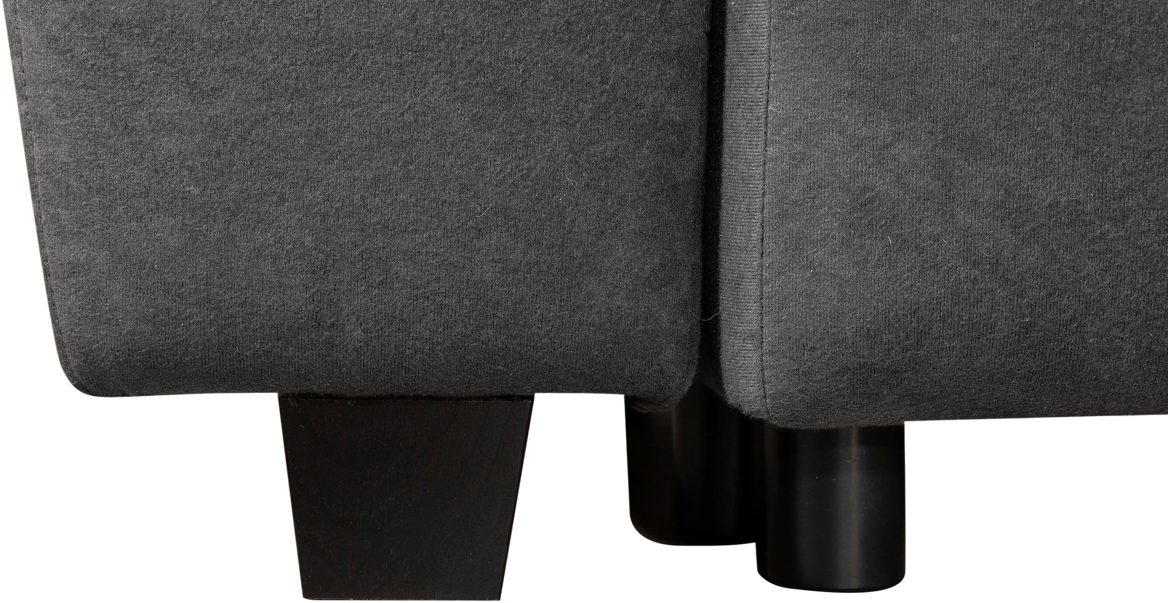 OTTO home Ecksofa »Bella Couch L-Form, B: 234 cm - OTTO. Verlässliche Qualität.« optional Schlaffunktion & Bettkasten, mit Zierkissen