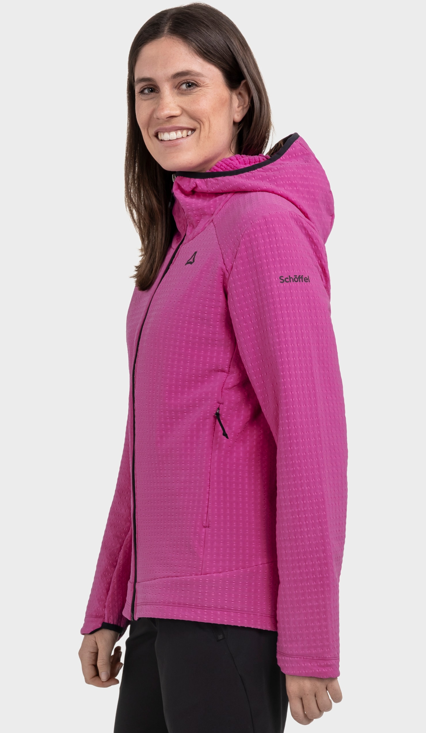 Schöffel Fleecejacke »Fleece Hoody Style Enixa WMN« mit Kapuze