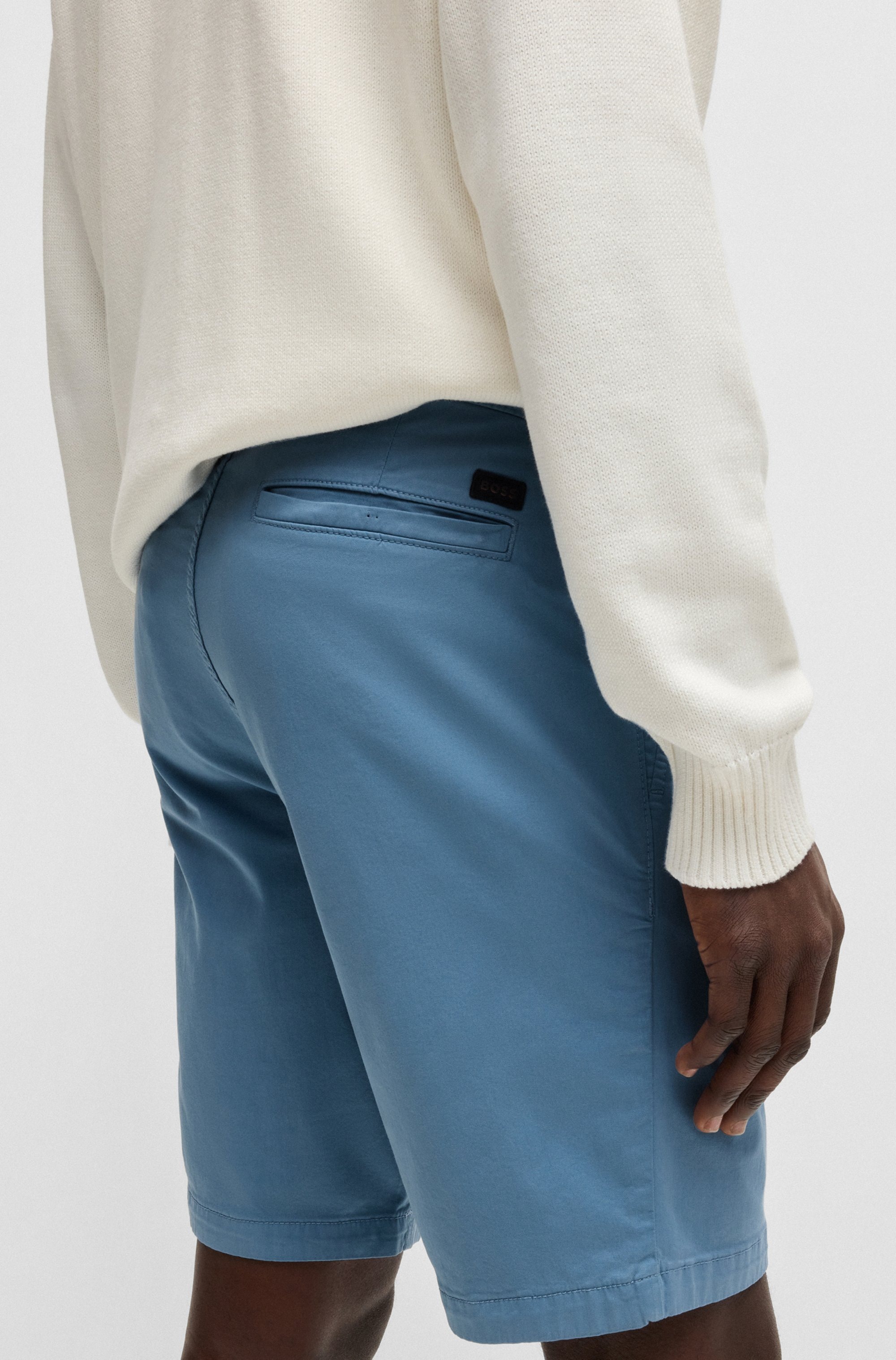BOSS ORANGE Chinoshorts »Chino-slim-Shorts«, in moderner Passform