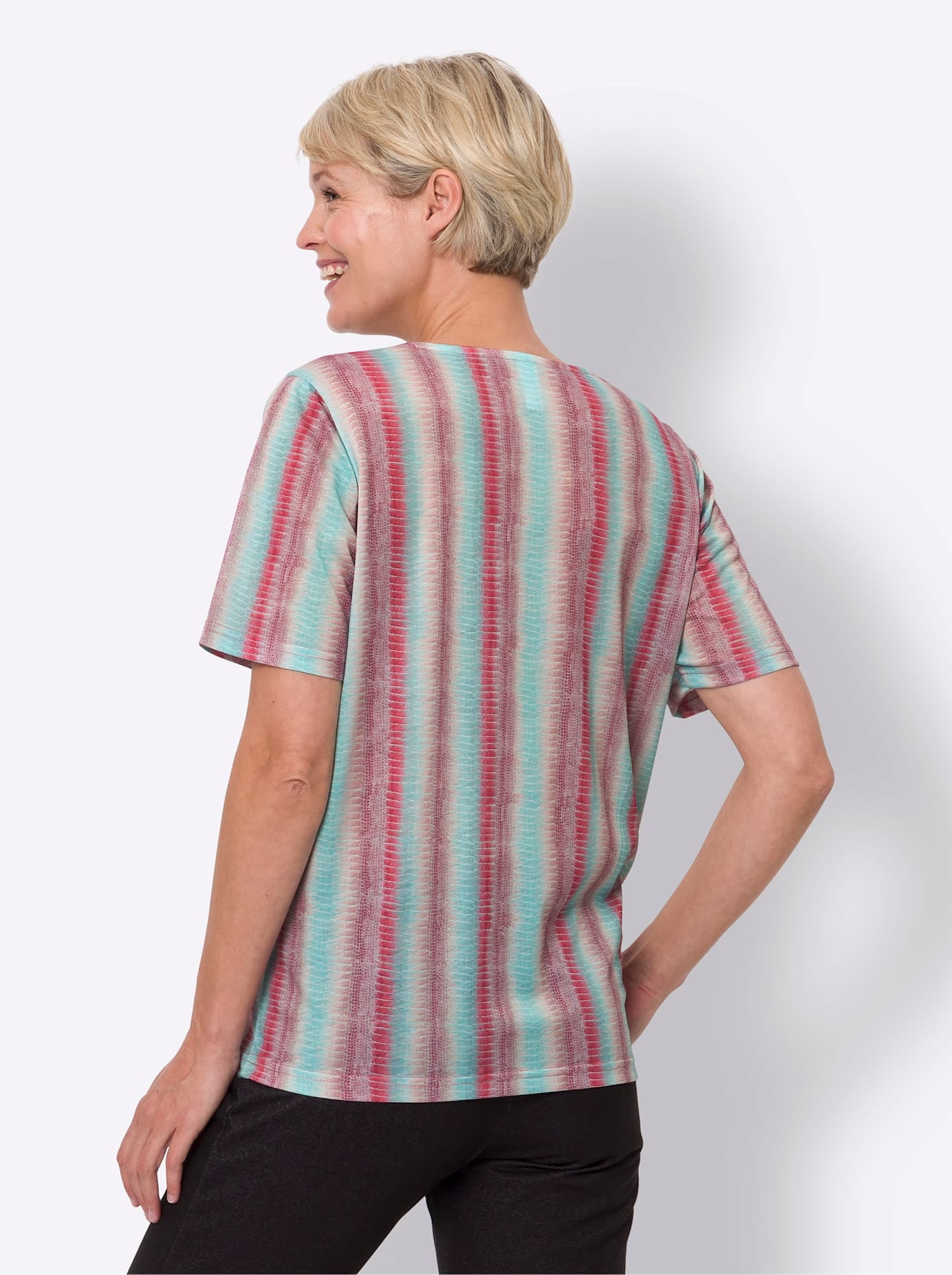 Classic Basics Kurzarmshirt »Druck-Shirt«, (1 tlg.)